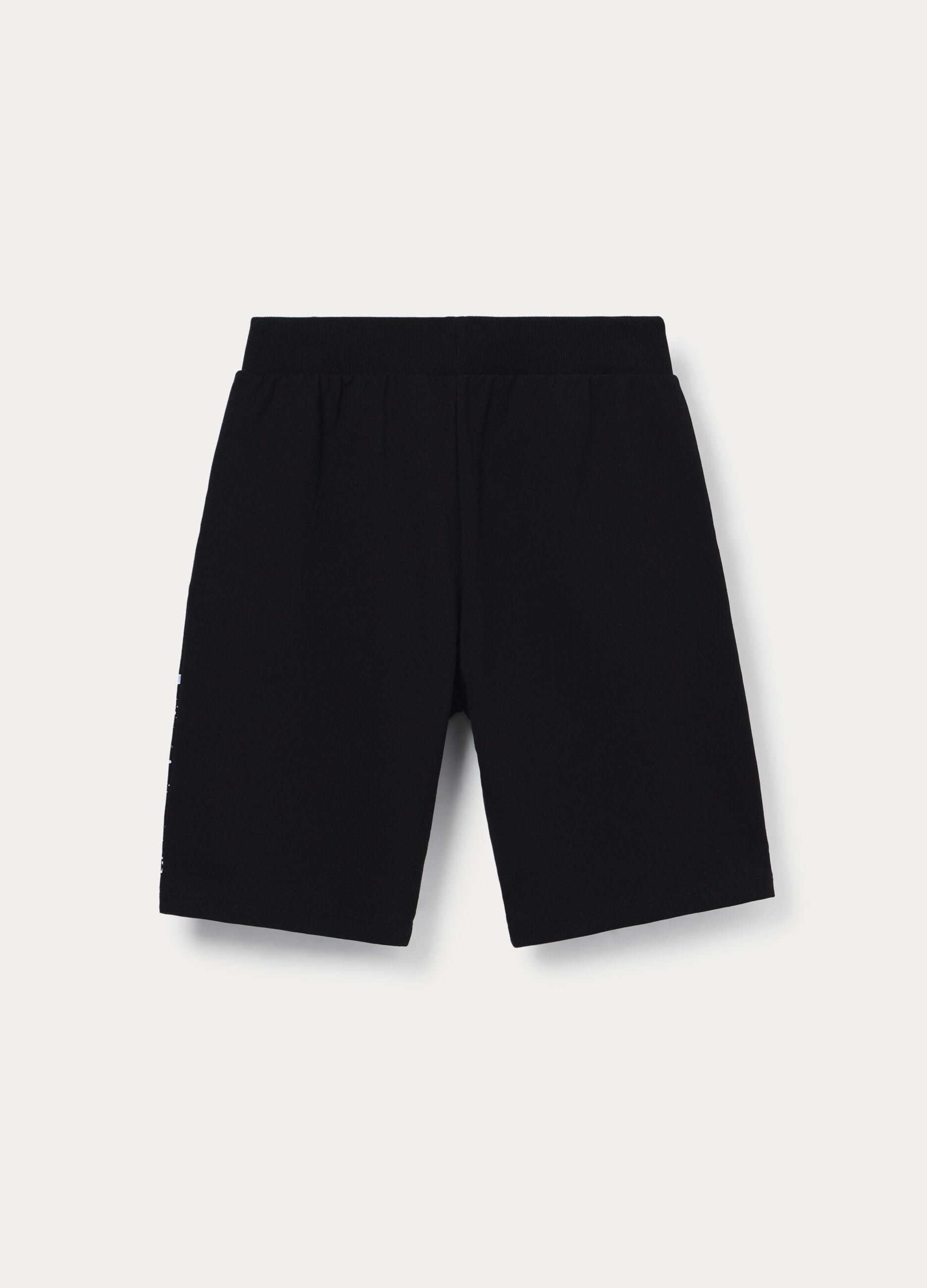 Shorts in french terry di cotone stretch ragazzo_1