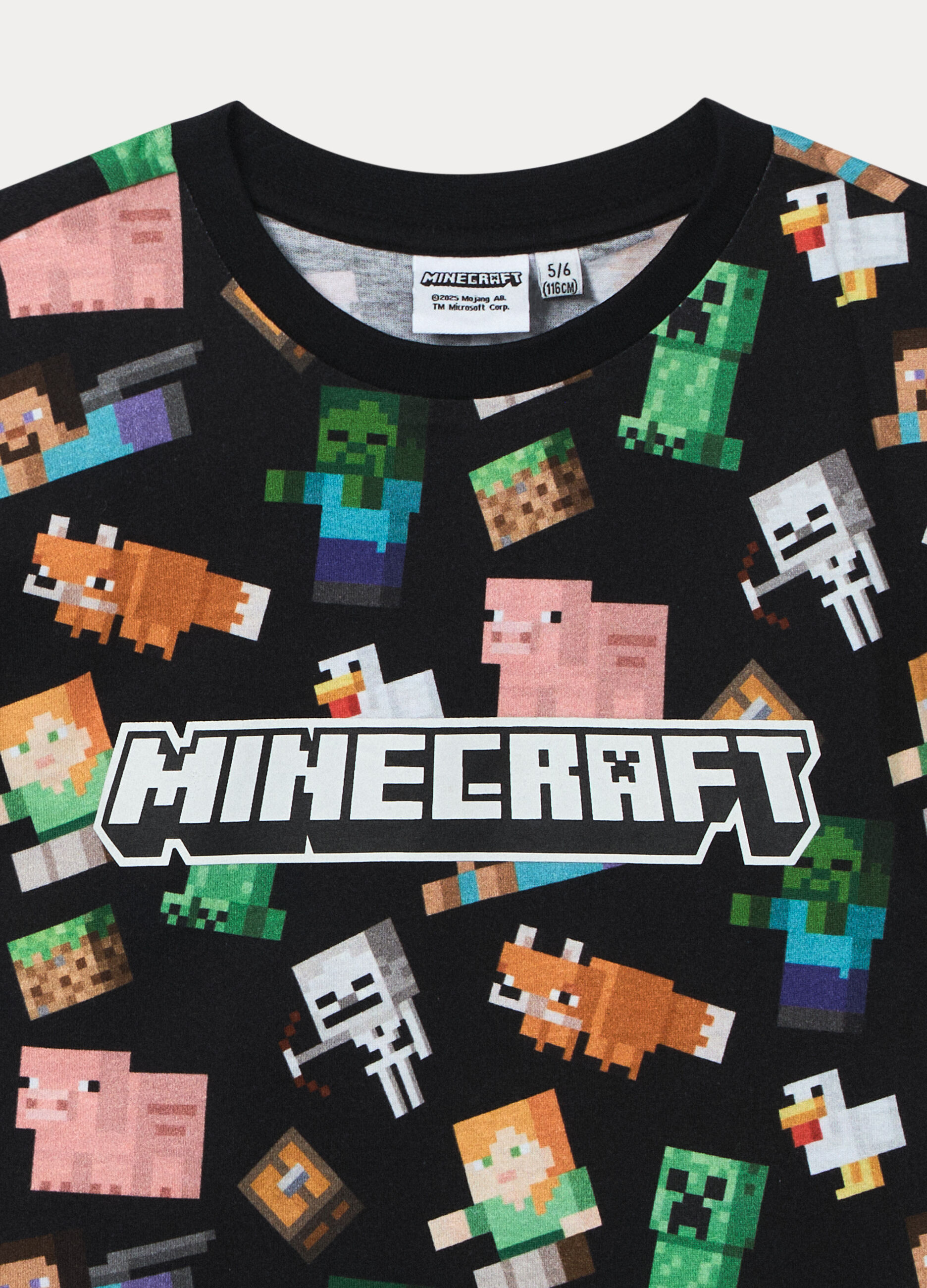 T-shirt Minecraft in jersey di puro cotone bambino_2