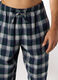 Pantaloni lunghi pigiama in cotone a quadri uomo_2