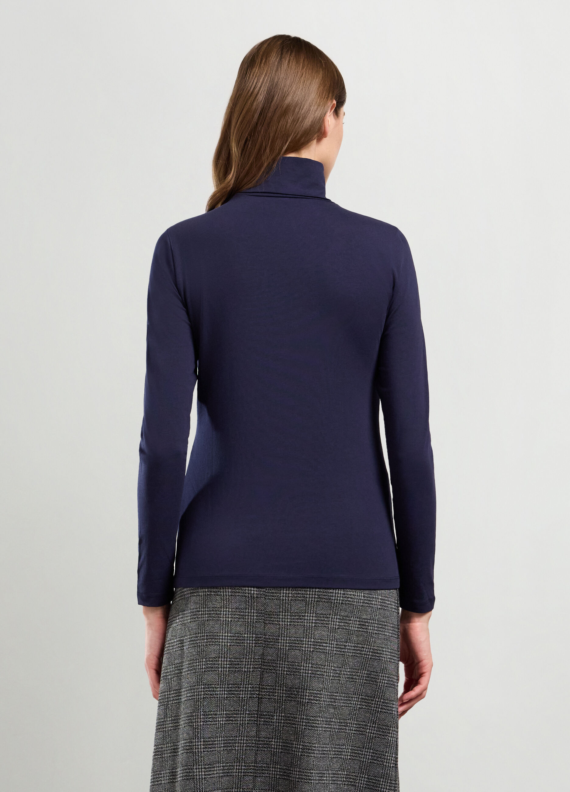Lupetto in cotone stretch donna_1