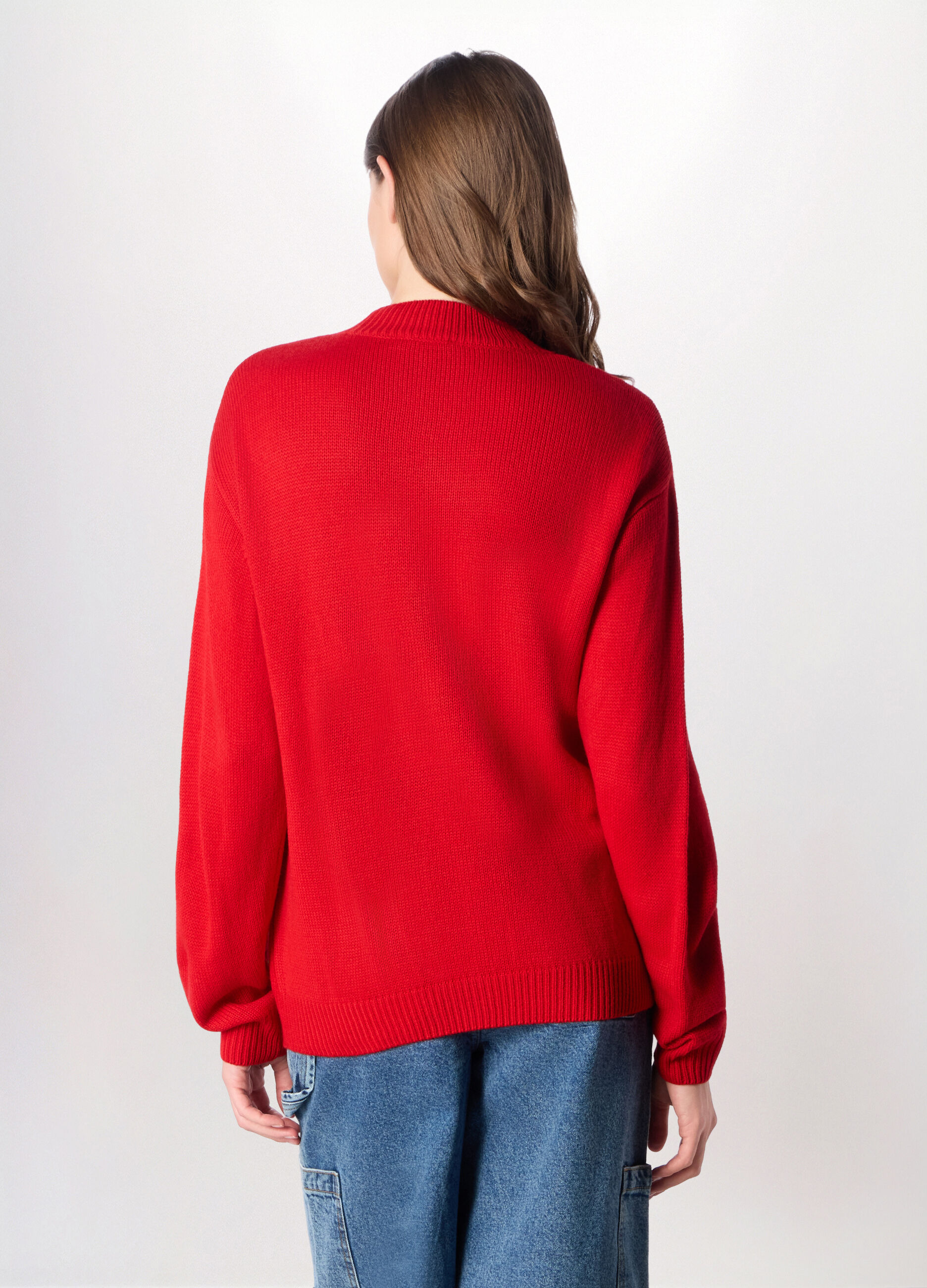 Girocollo tricot natalizio donna_1