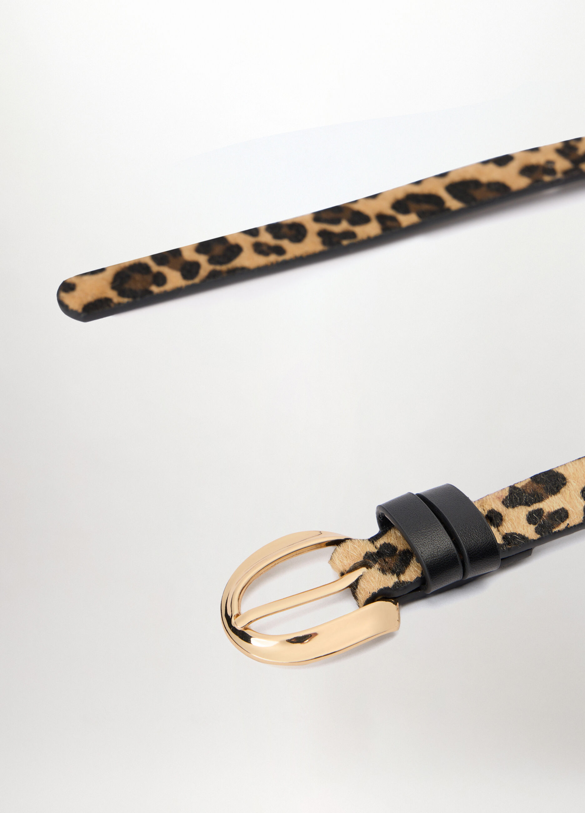Cintura in ecopelle animalier donna_1