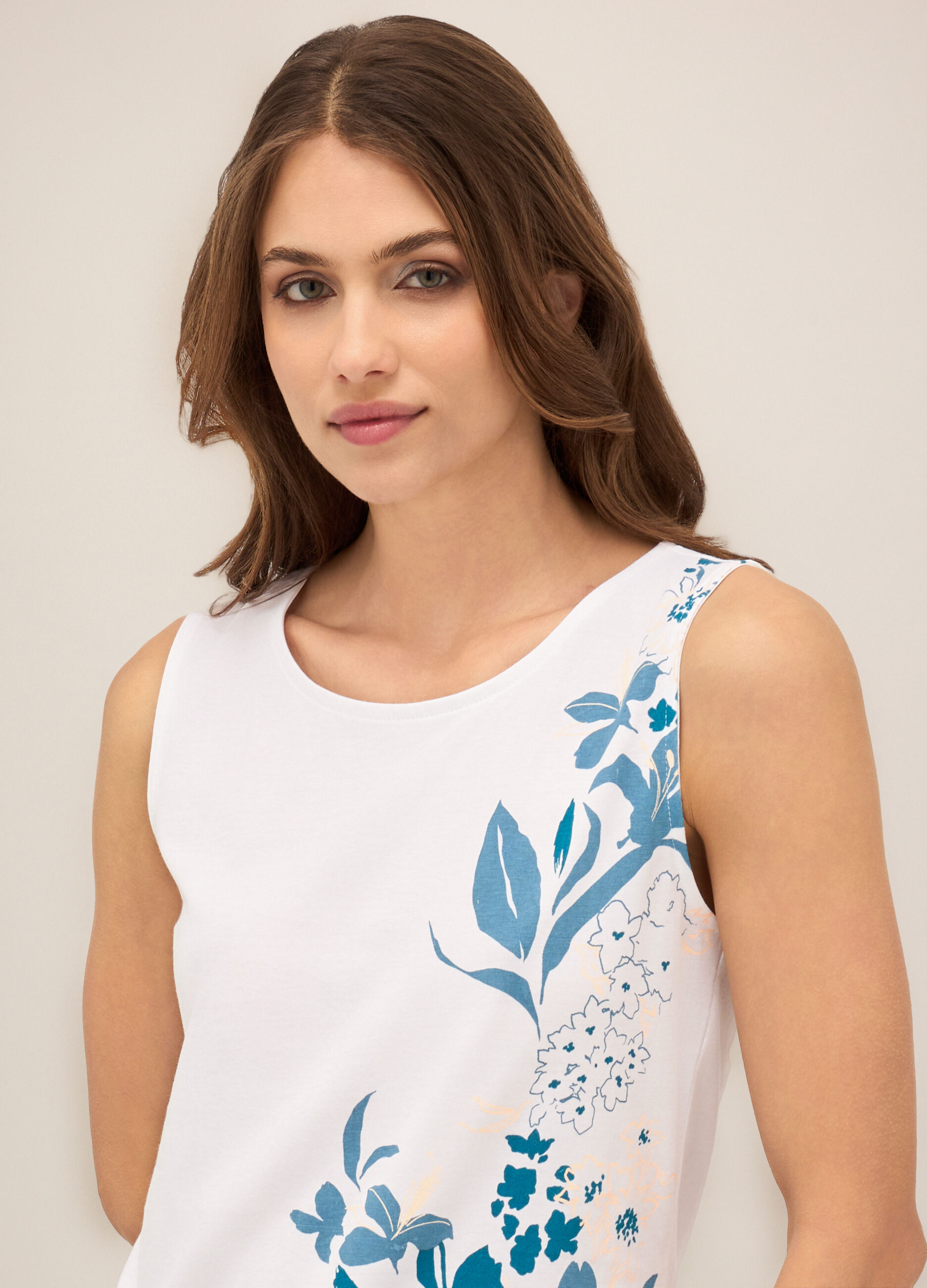 Canotta in puro cotone donna_2