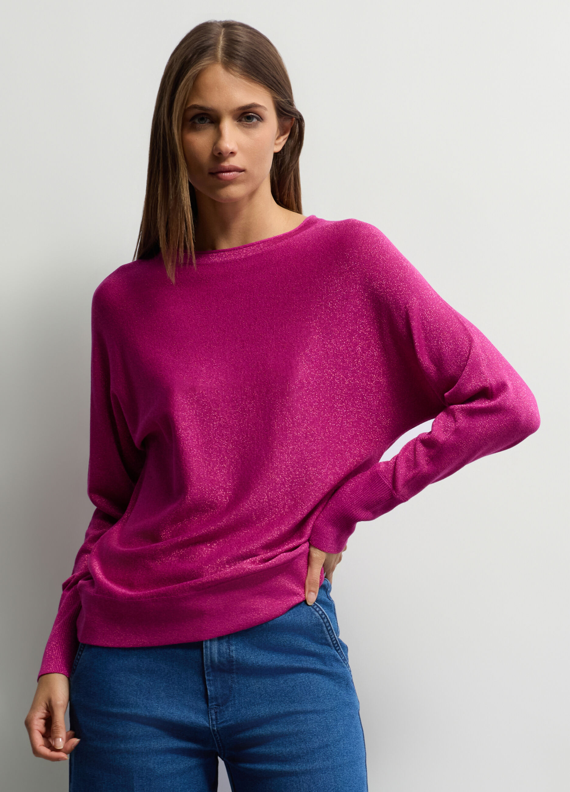 Maglia girocollo operata donna_0