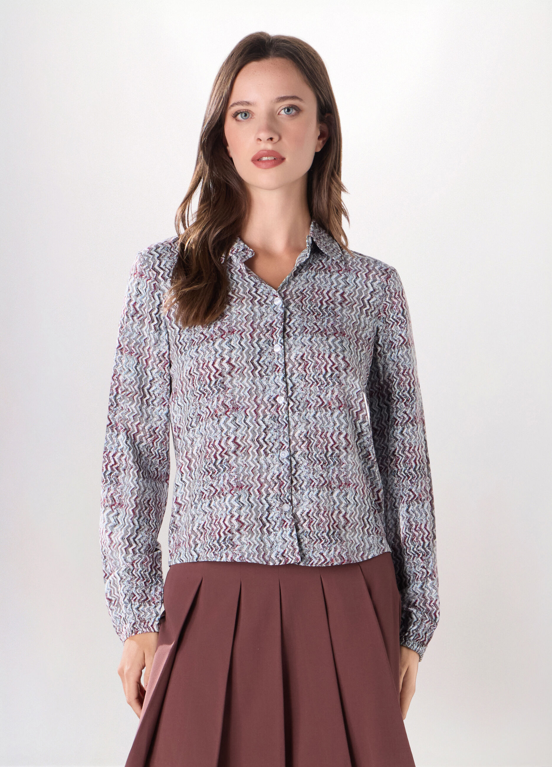 Camicia in pura viscosa donna_0