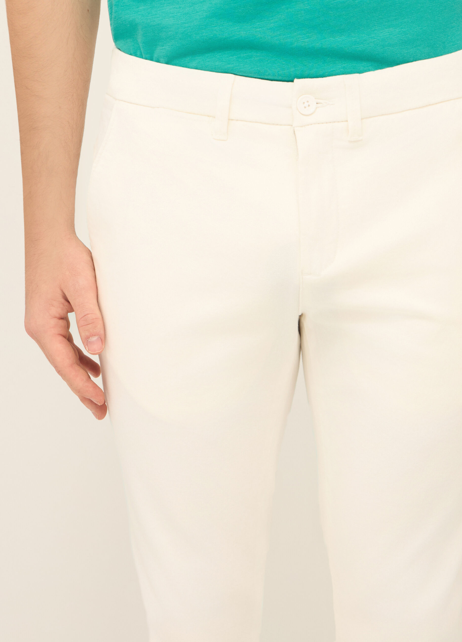 Chino slim fit in cotone stretch uomo_2