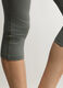 Leggings Capri Slim Fit in jersey di cotone stretch donna_3