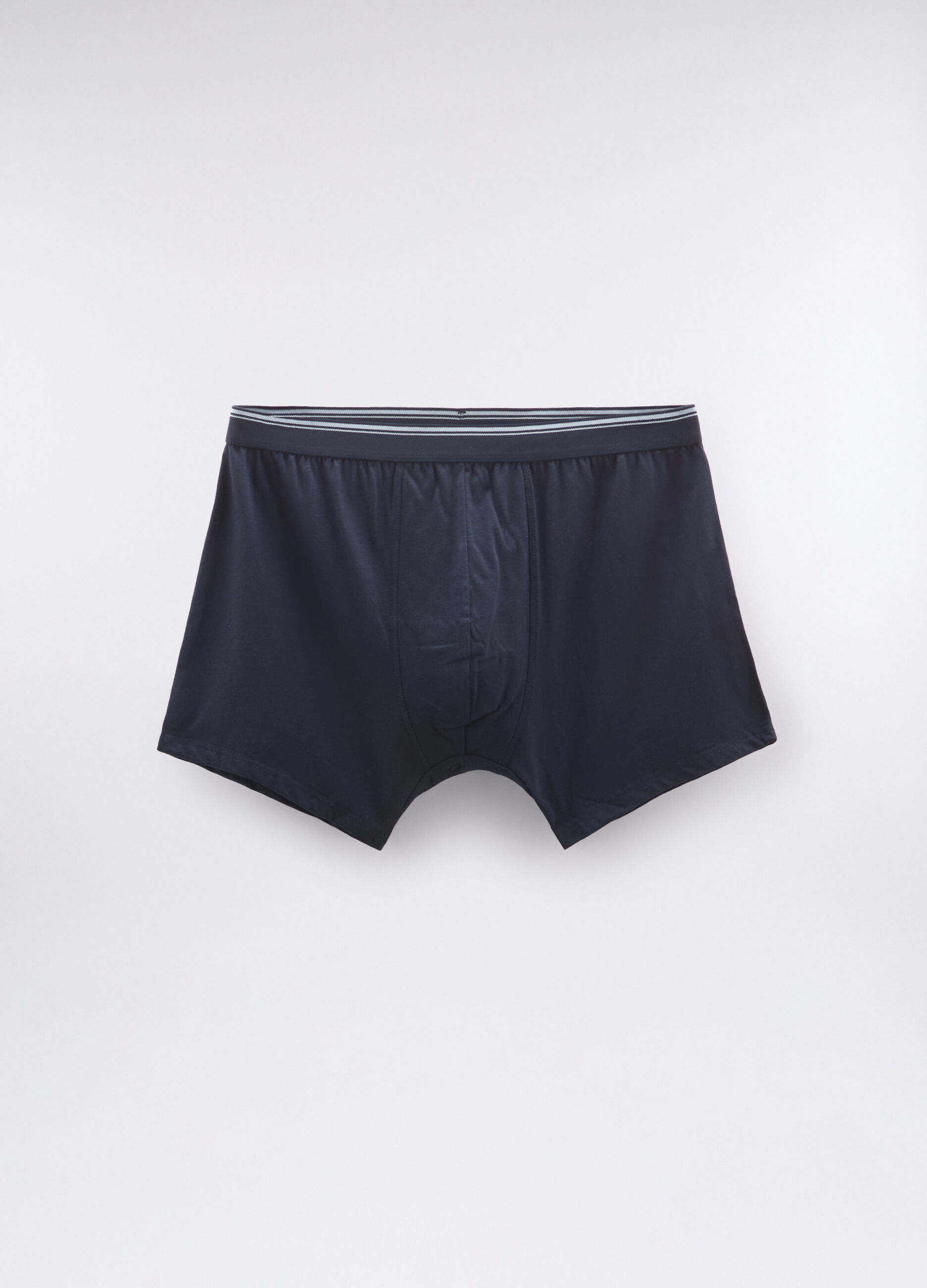 3 pack boxer in cotone con fascia a contrasto uomo_0