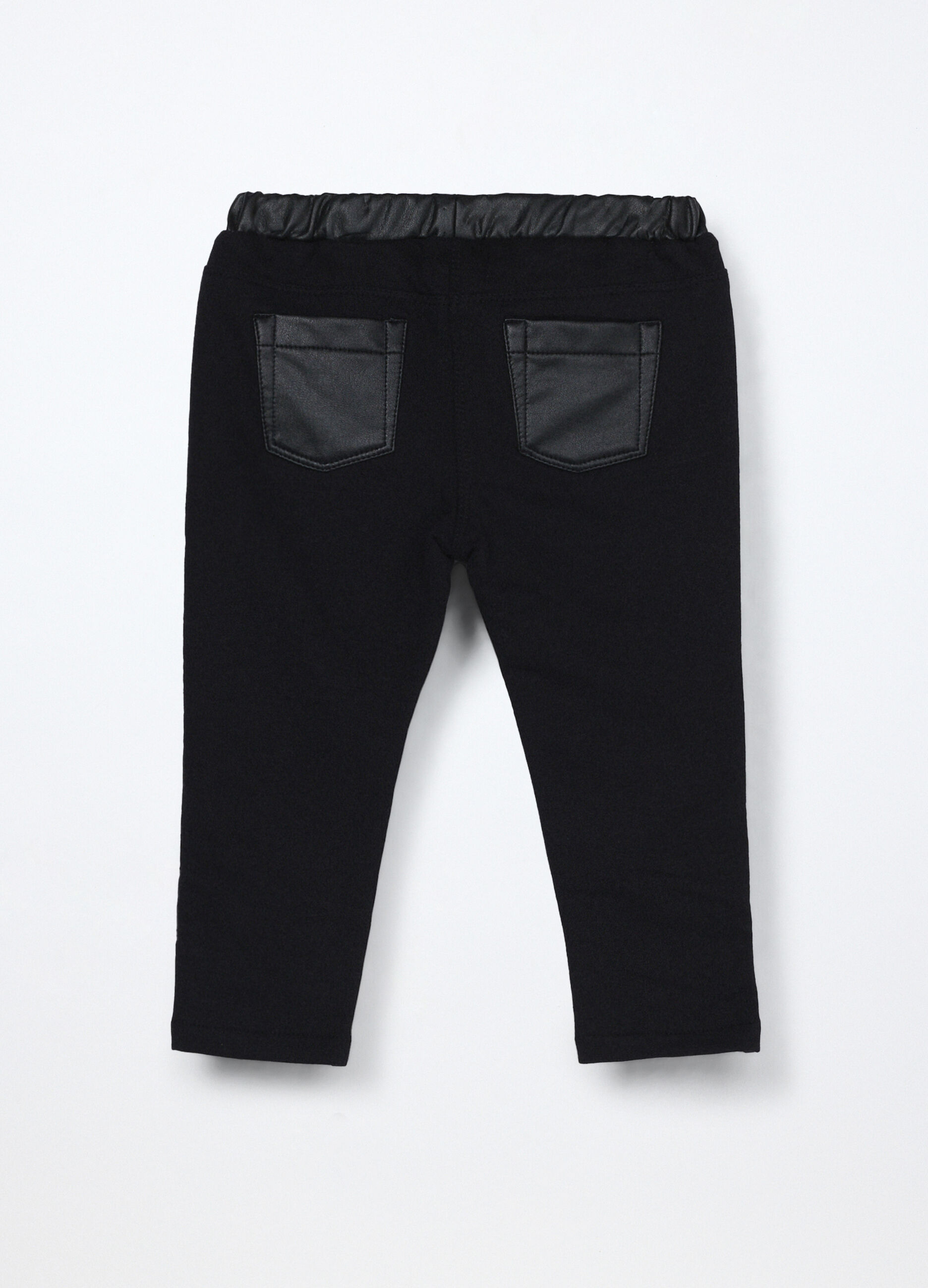 Treggings in eco pelle neonata_1