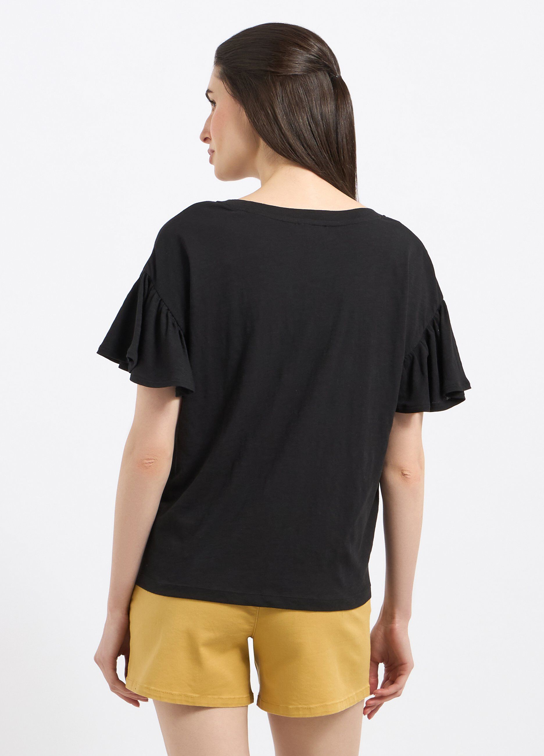 T-shirt in puro cotone donna_1