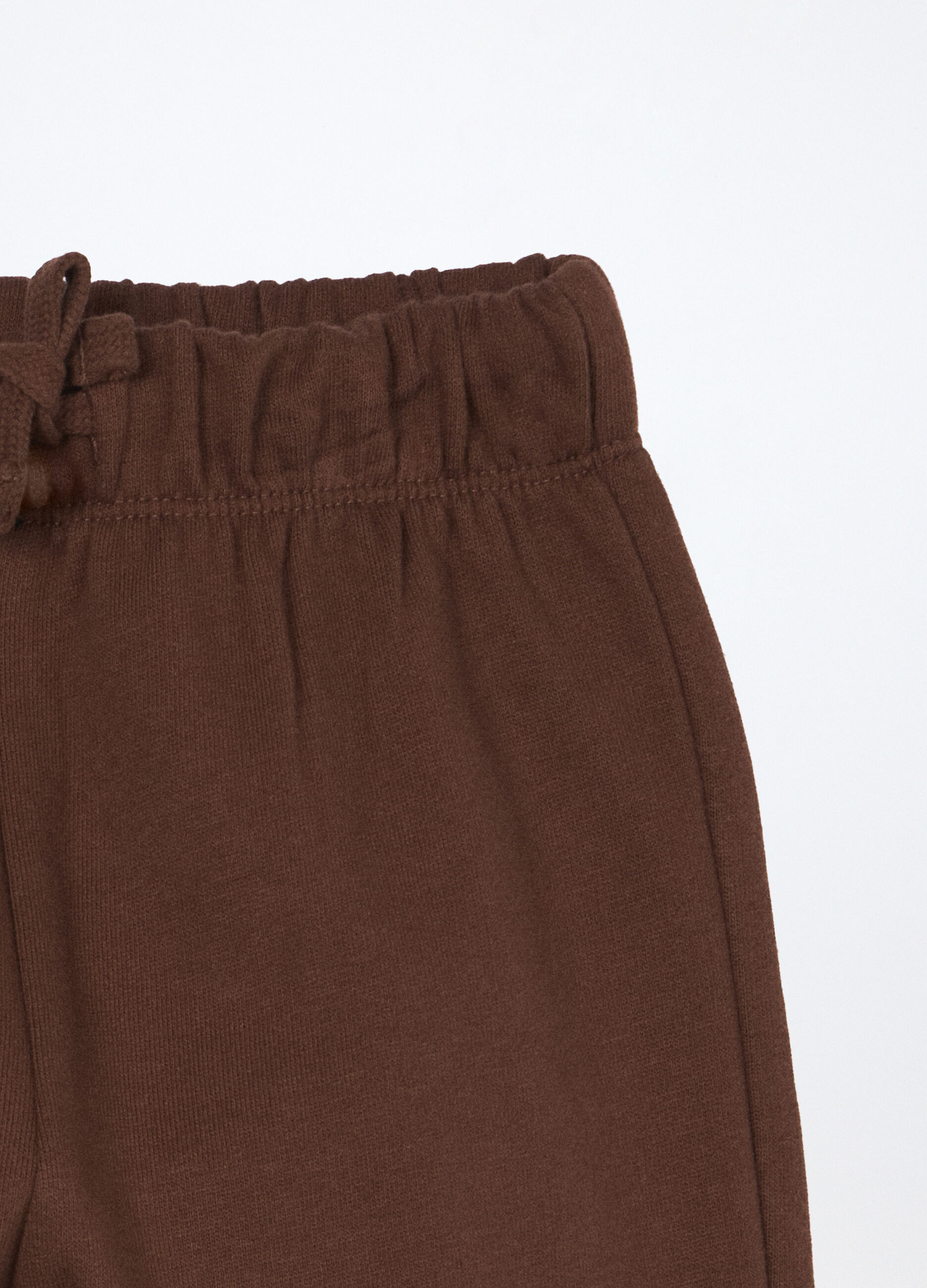 Joggers in puro cotone fleece neonato_2