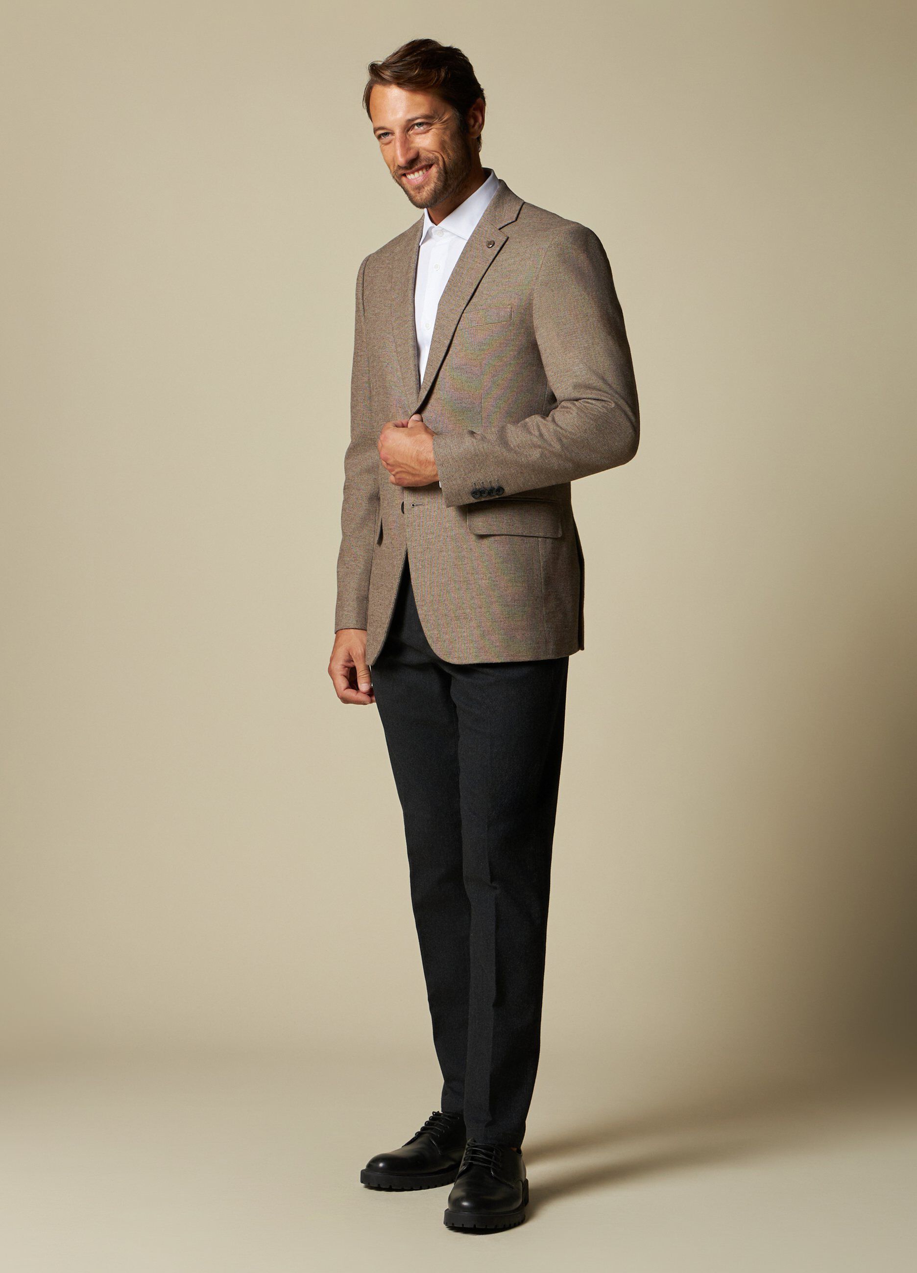 Blazer operato tinto filo Rumford uomo_0