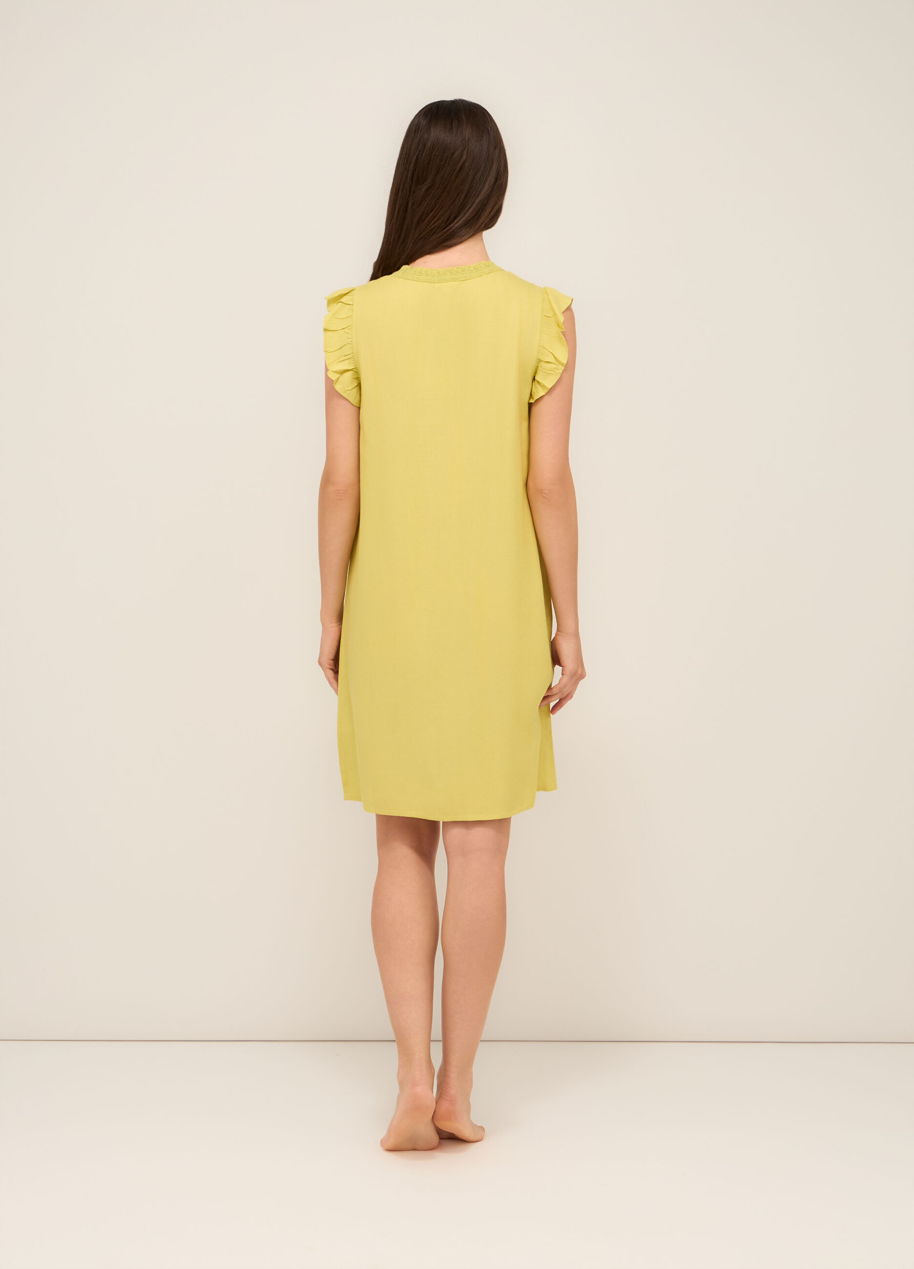 Camicia da notte in pura viscosa donna_1