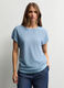 Maglia girocollo rasata donna_0