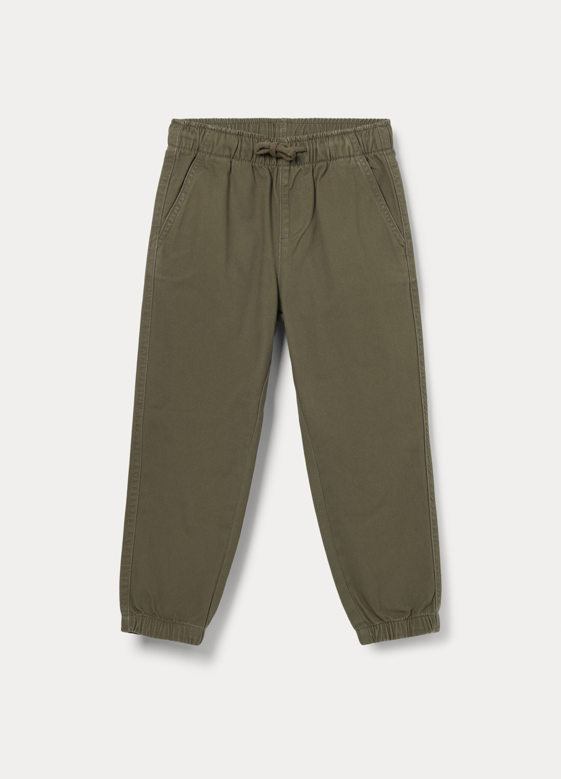 Pantaloni chino in puro cotone bambino_0