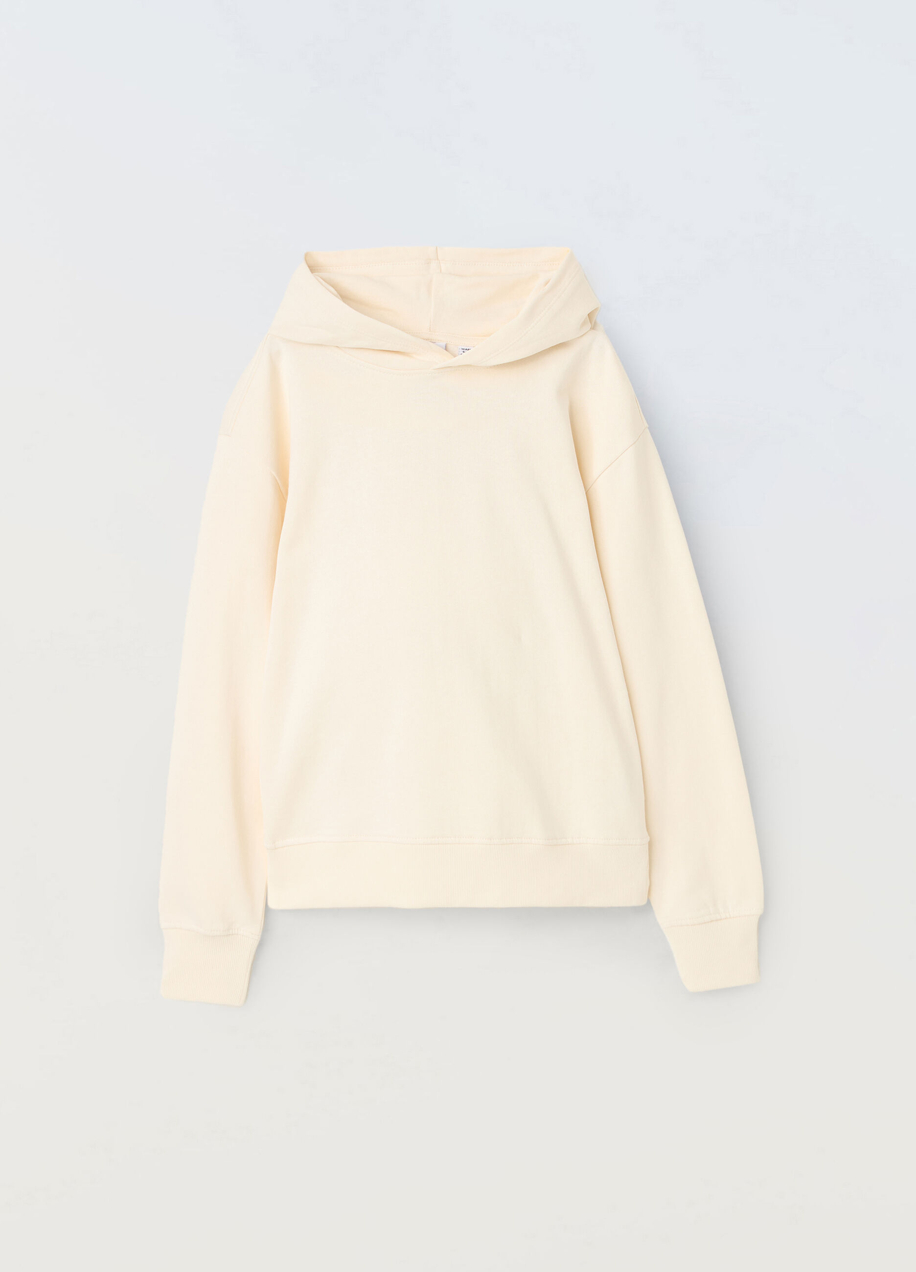 Felpa con cappuccio in puro cotone ragazzo_0