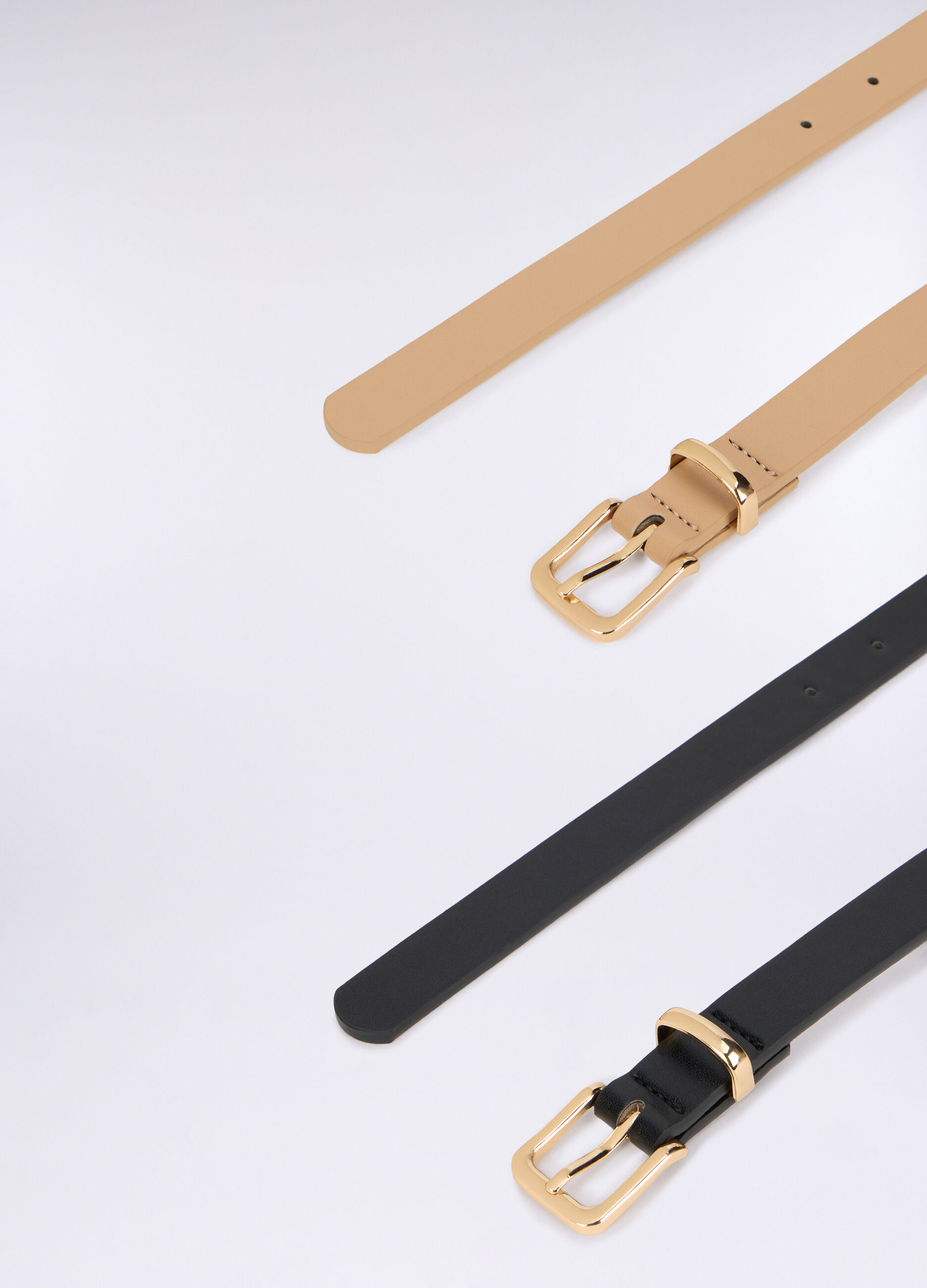 Pack 2 cinture in eco pelle donna_1