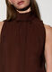 Camicia a collo alto regular fit donna_3