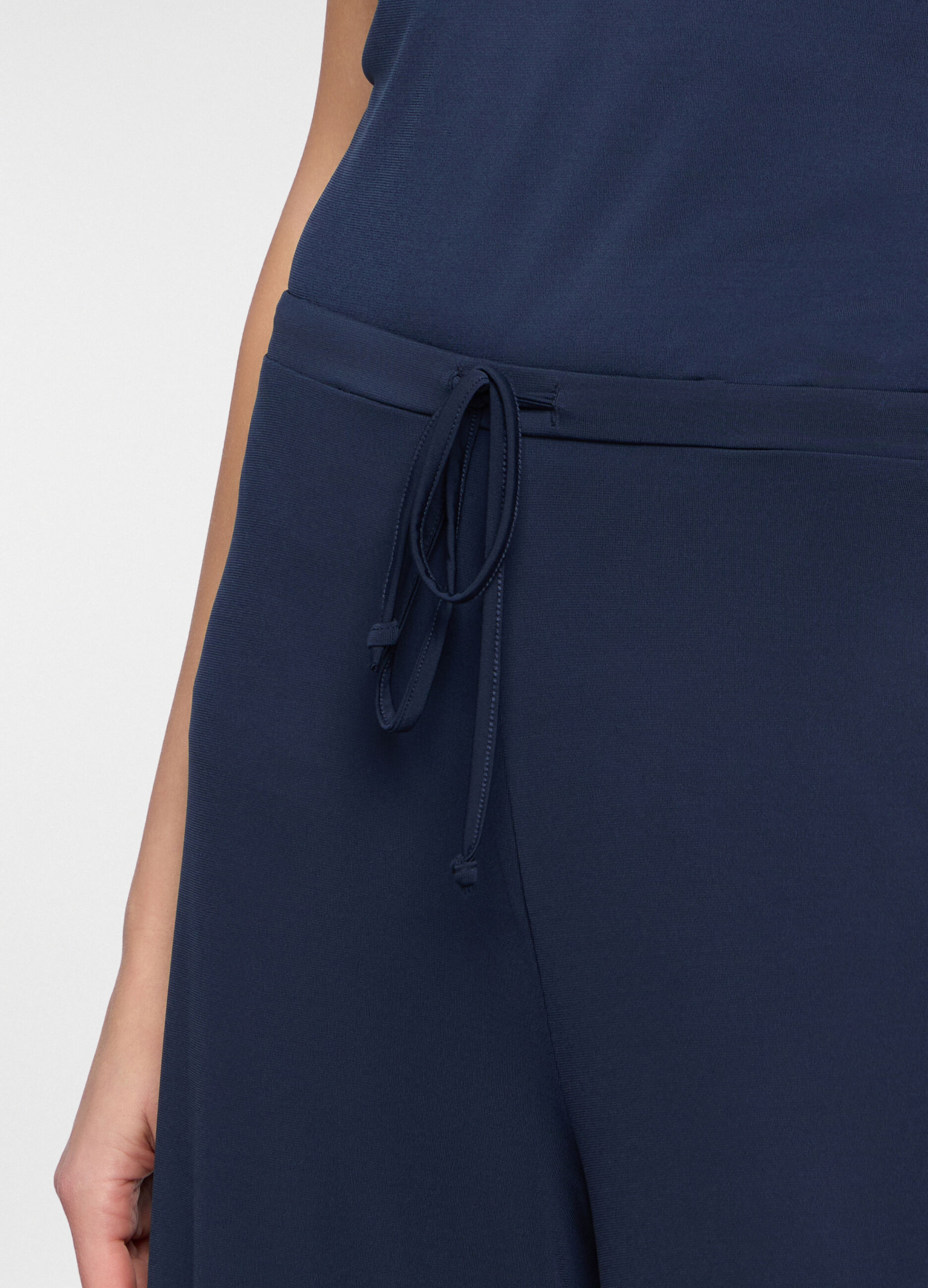 Pantaloni straight fit stretch donna_2