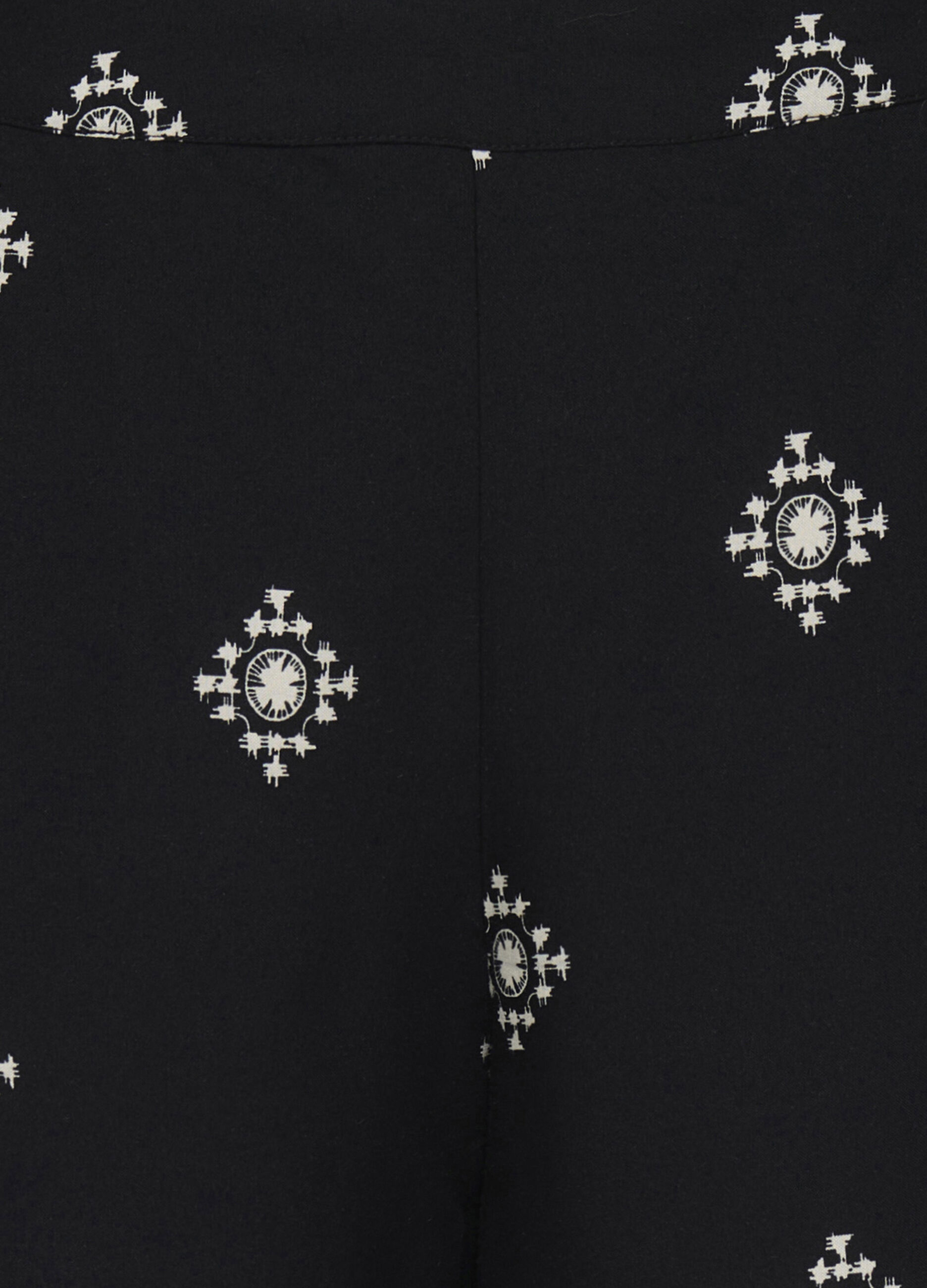 Pantaloni con stampa donna_2
