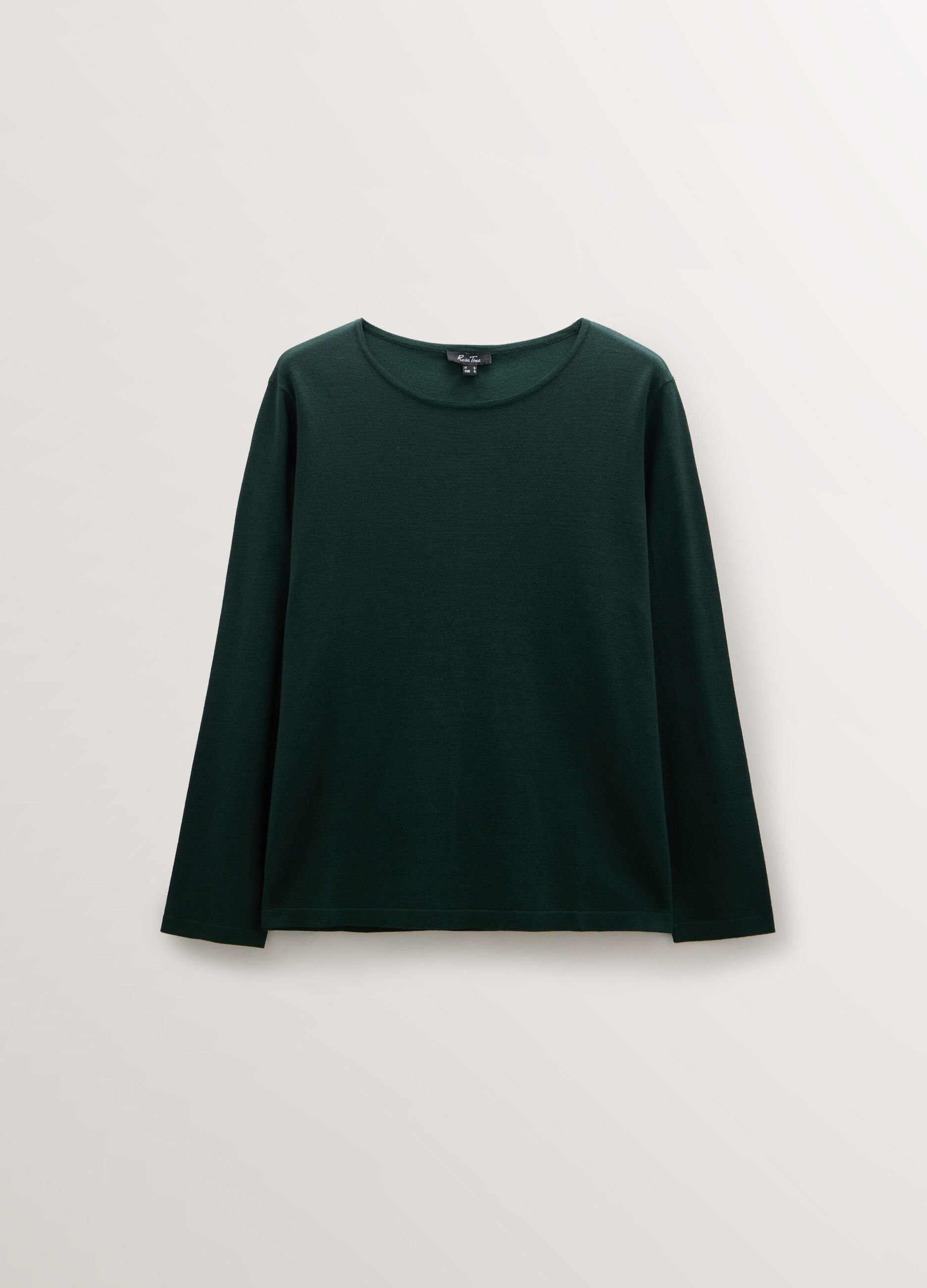 Maglia girocollo rasata donna curvy_0