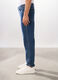 Jeans 5 tasche slim in denim di cotone uomo_1