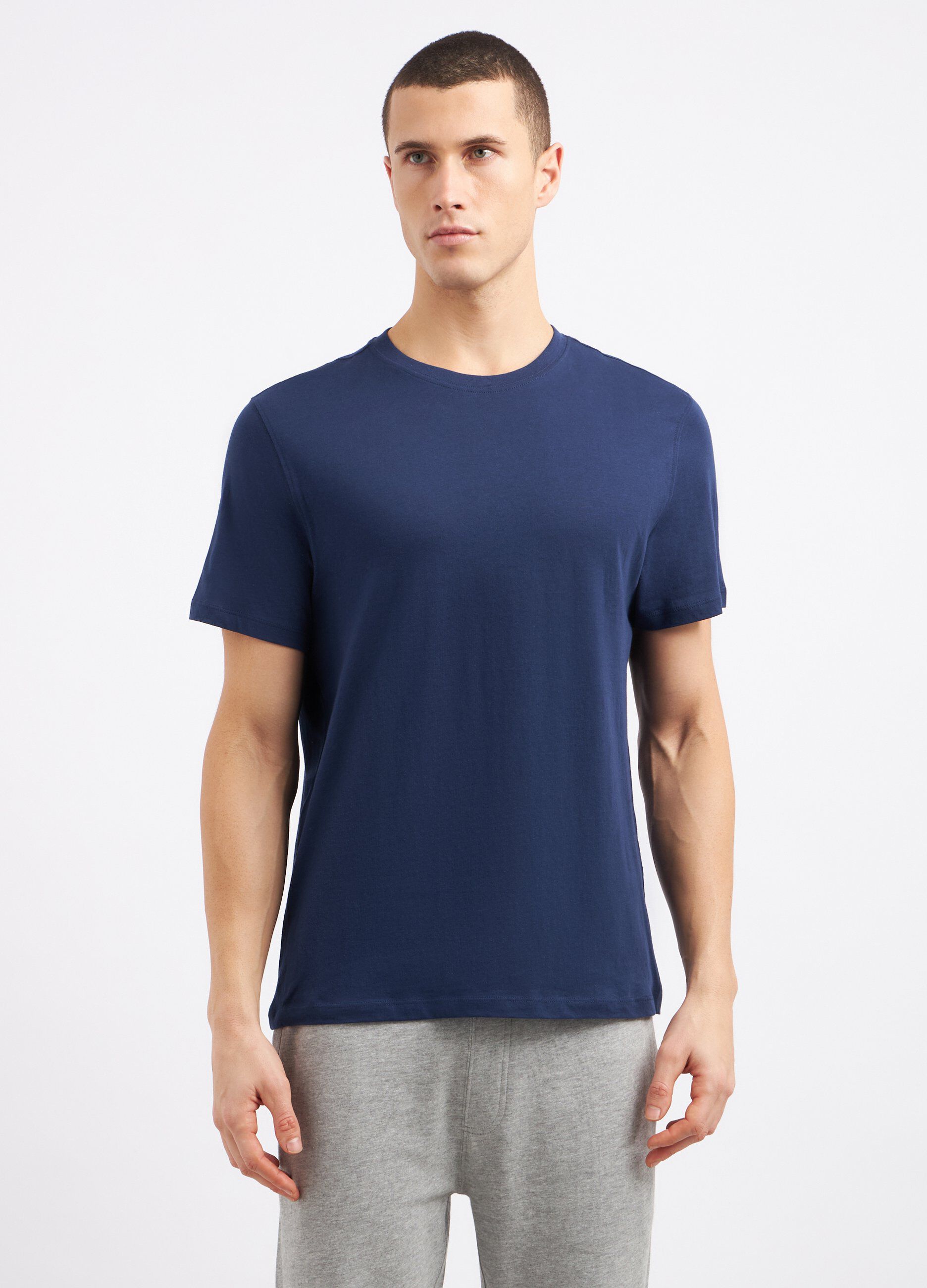 T-shirt in puro cotone uomo_0