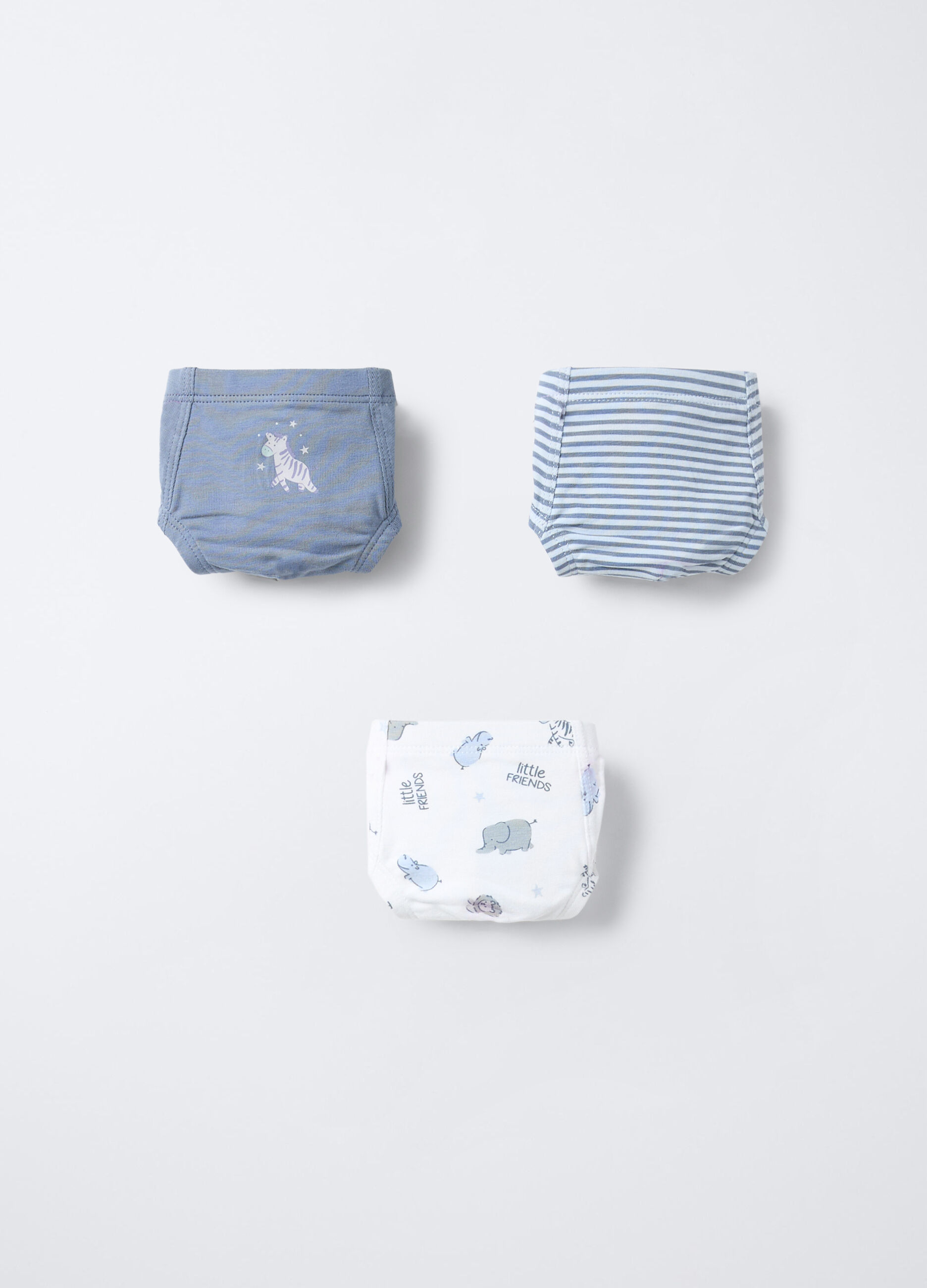 Pack 3 slip in jersey di puro cotone _0