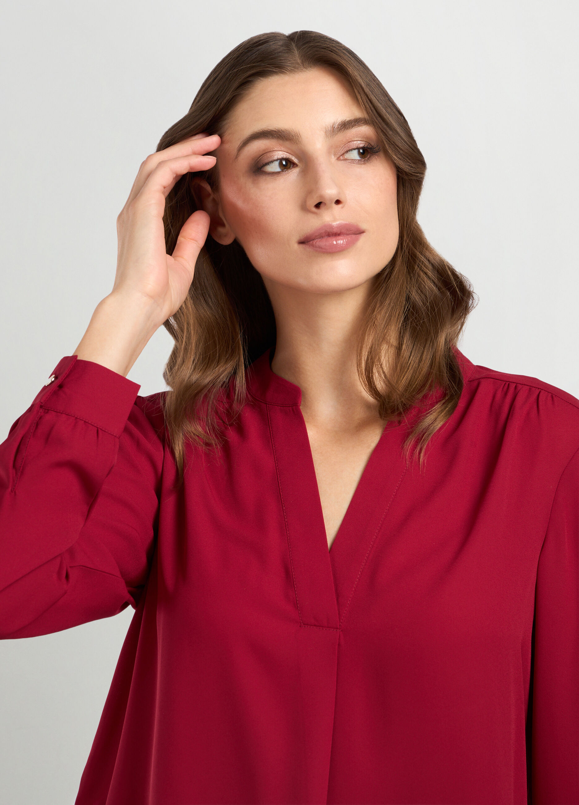Blusa a maniche lunghe donna_2