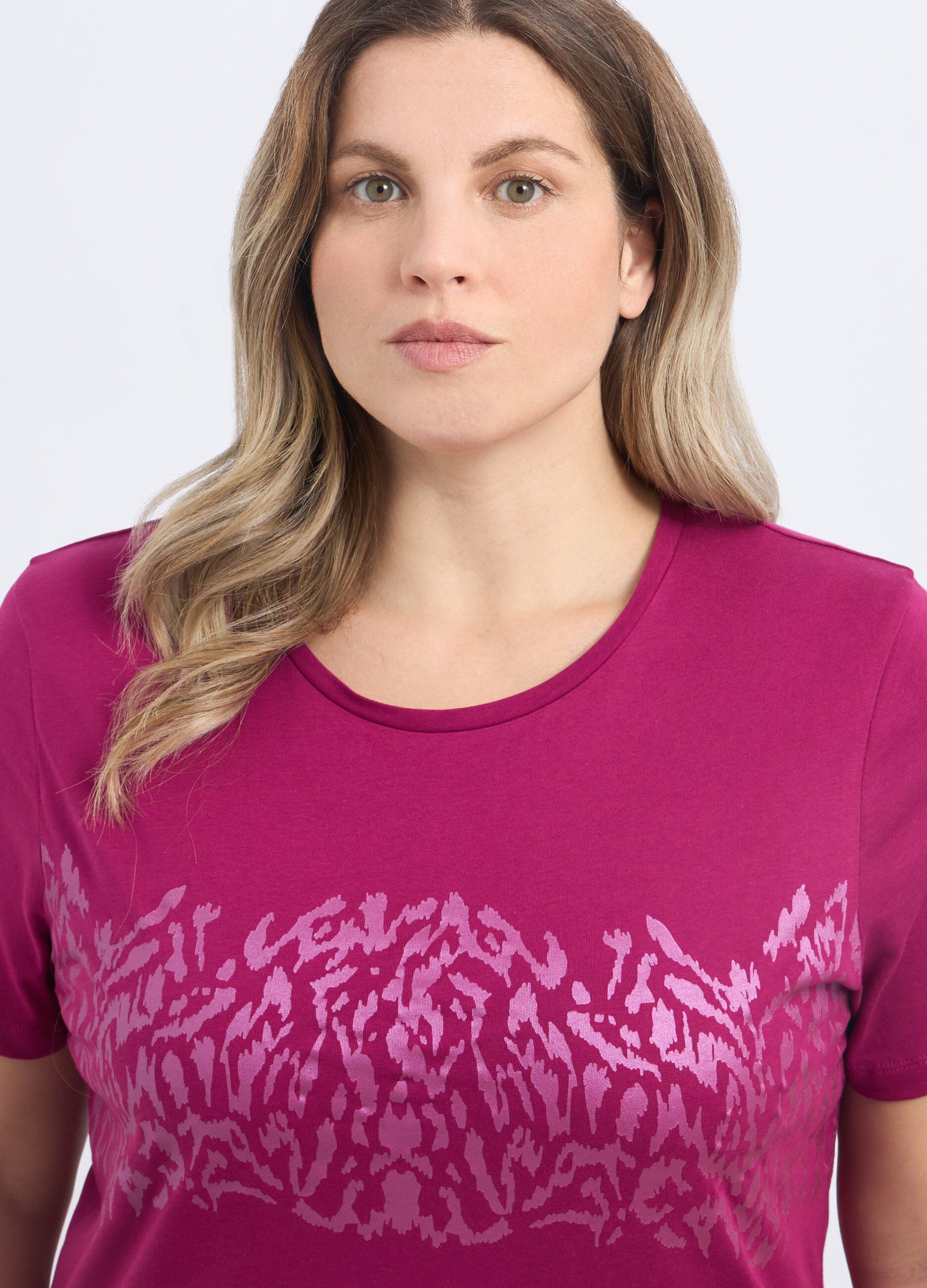 T-shirt in puro cotone donna curvy_2
