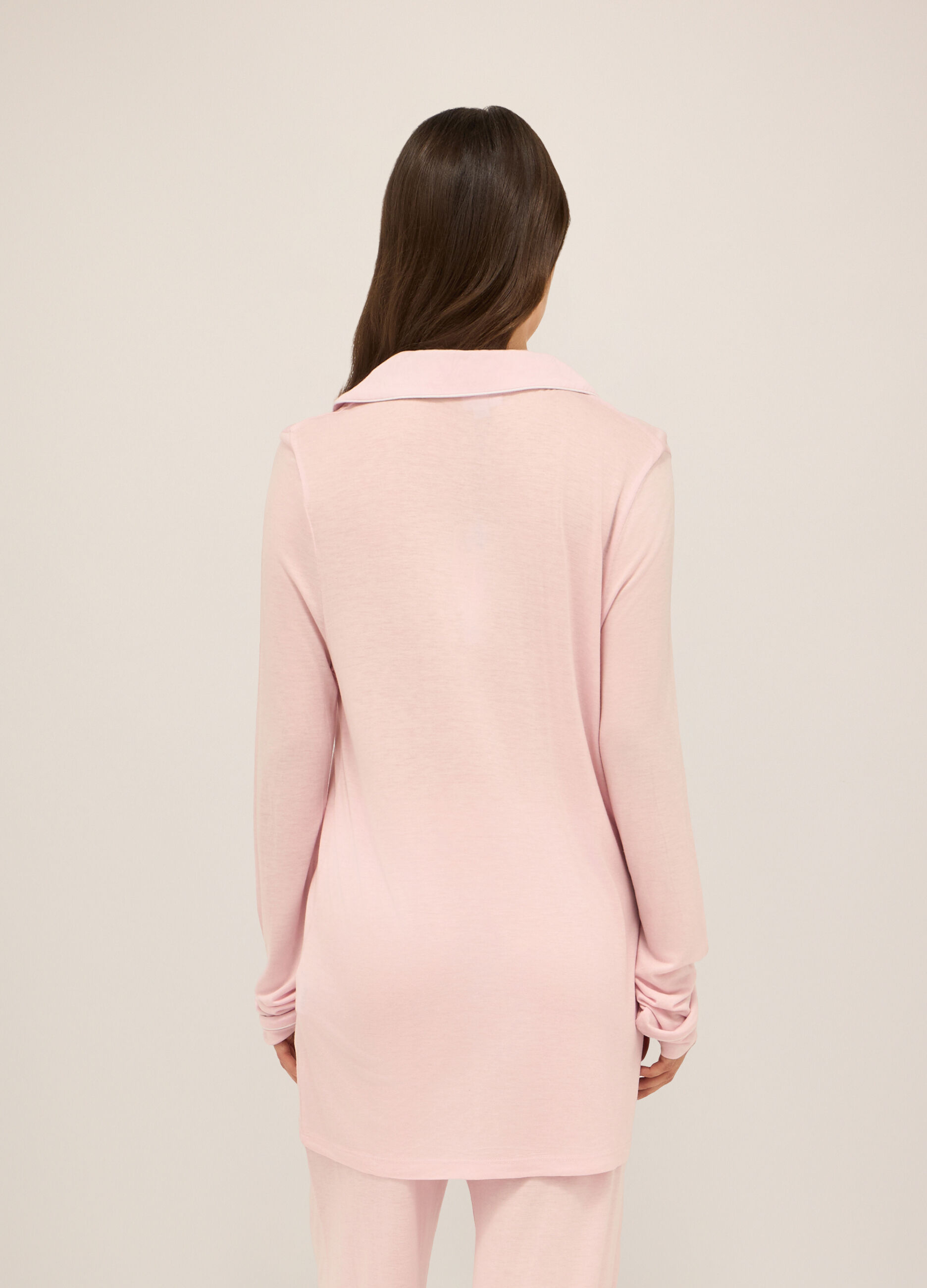 Top pigiama in pura viscosa donna_1