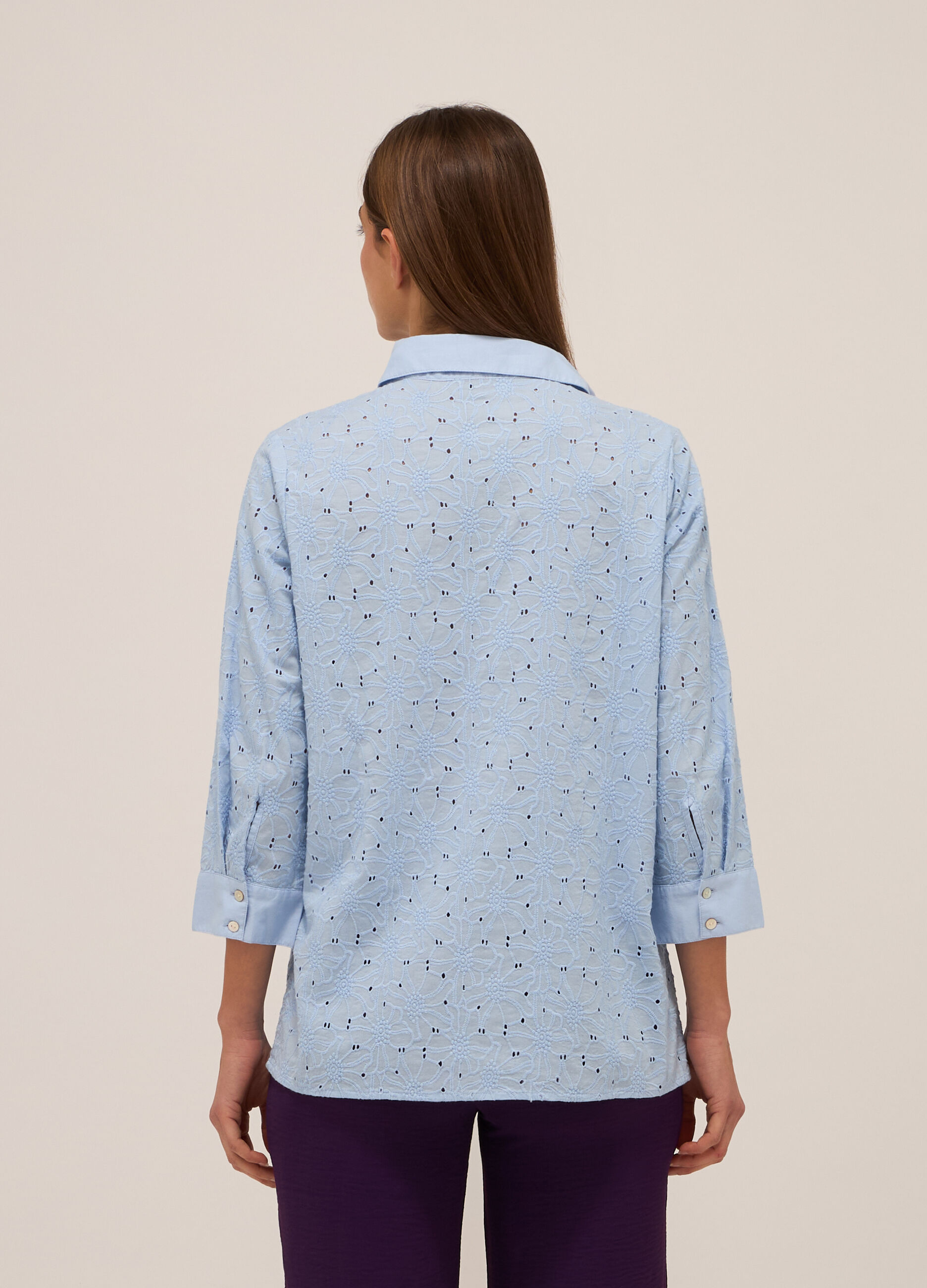 Camicia in puro cotone donna_1
