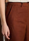 Pantaloni chino regular fit misto lino donna_3