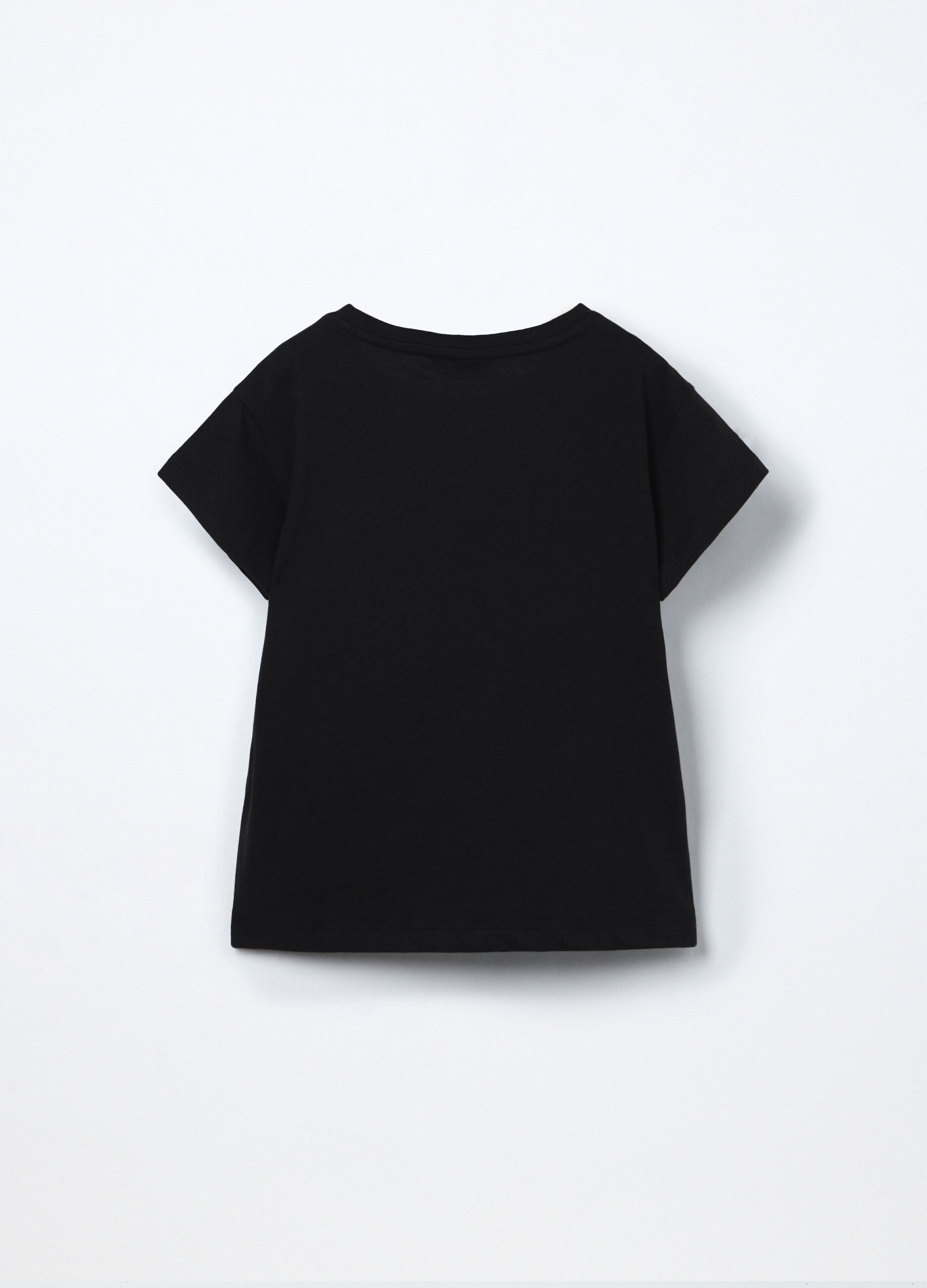 T-shirt in jersey di puro cotone ragazza_1