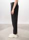 Pantaloni mom fit in denim di puro cotone donna_3