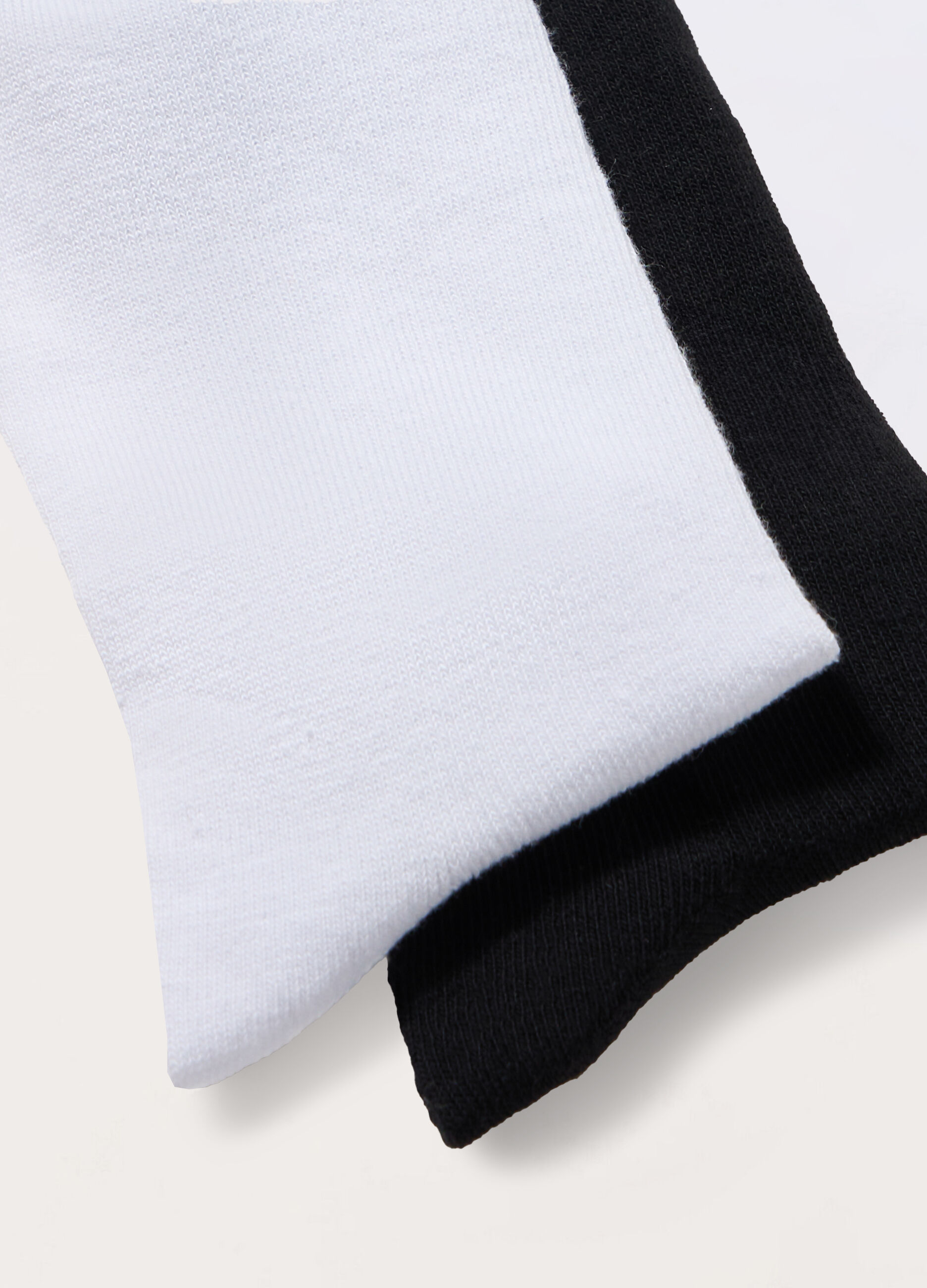 Pack 2 calze corte in misto cotone donna_1