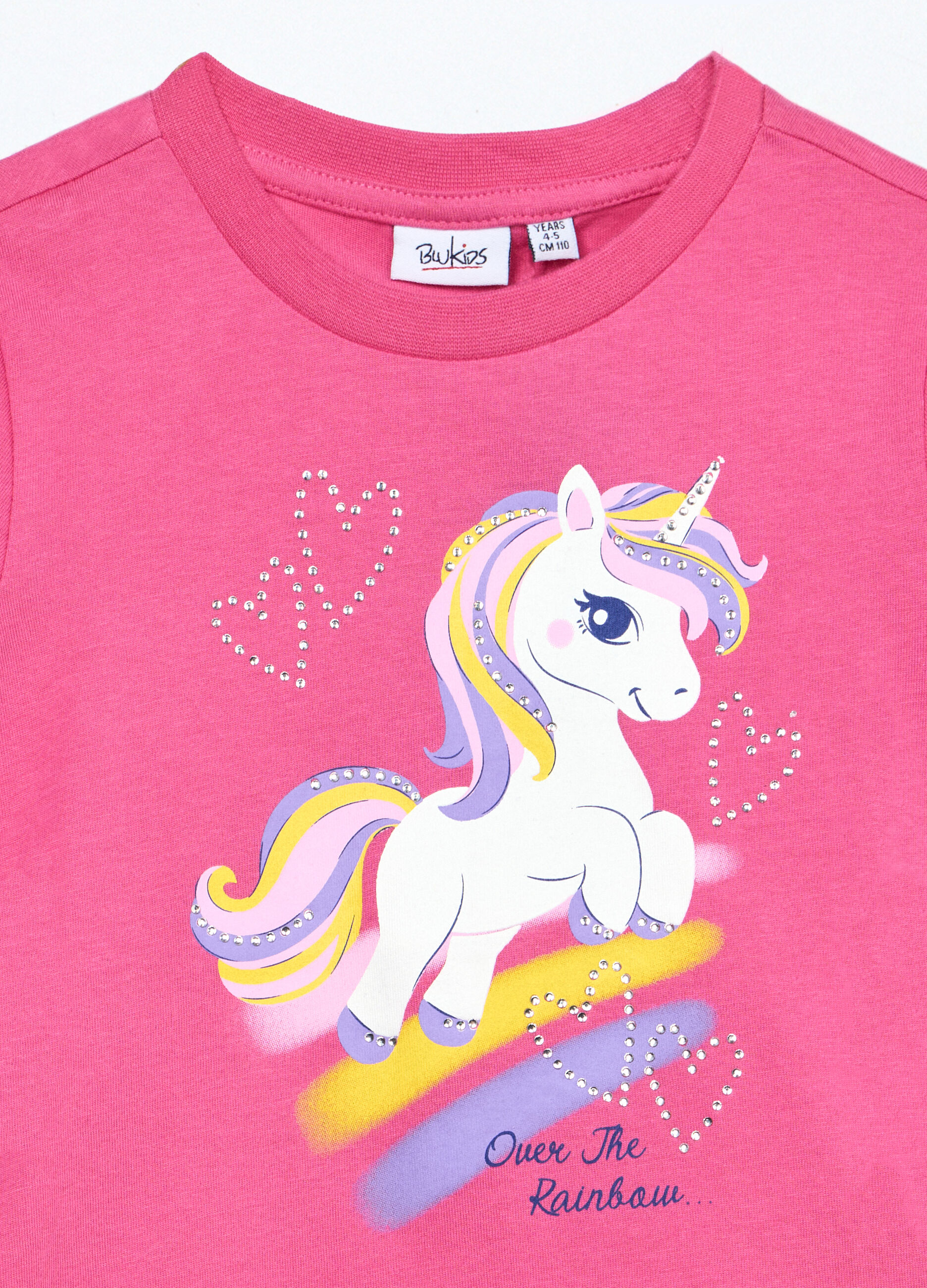 T-shirt in jersey di puro cotone bambina_2