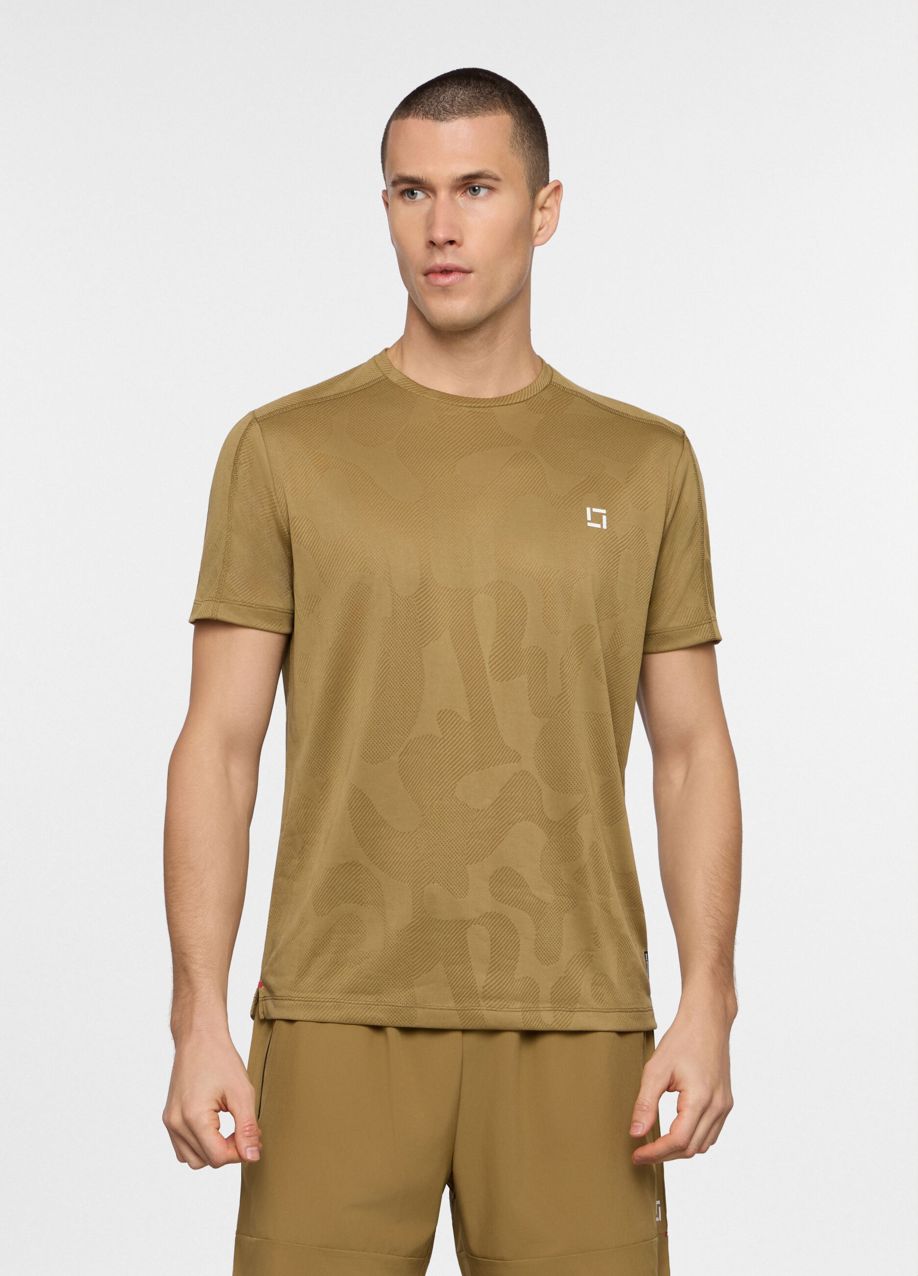 T-shirt sportiva easy dry a fantasia uomo_0