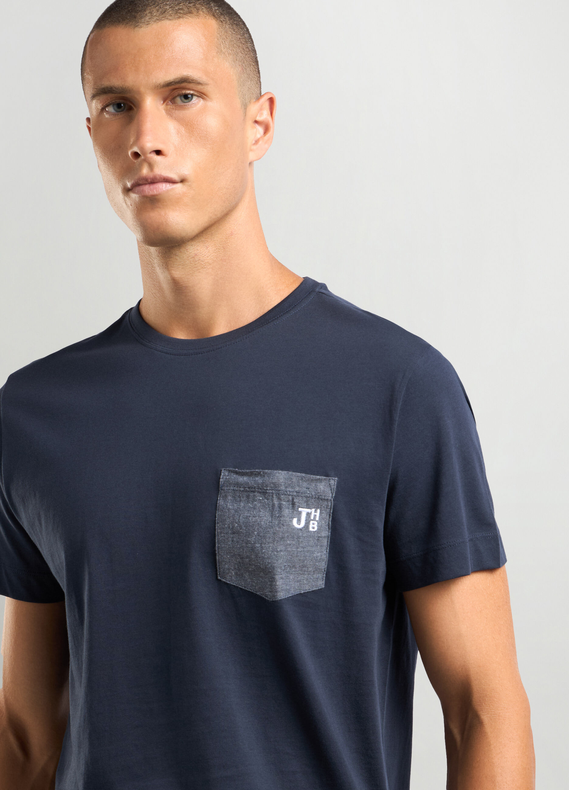 T-shirt pigiama in puro cotone uomo_2