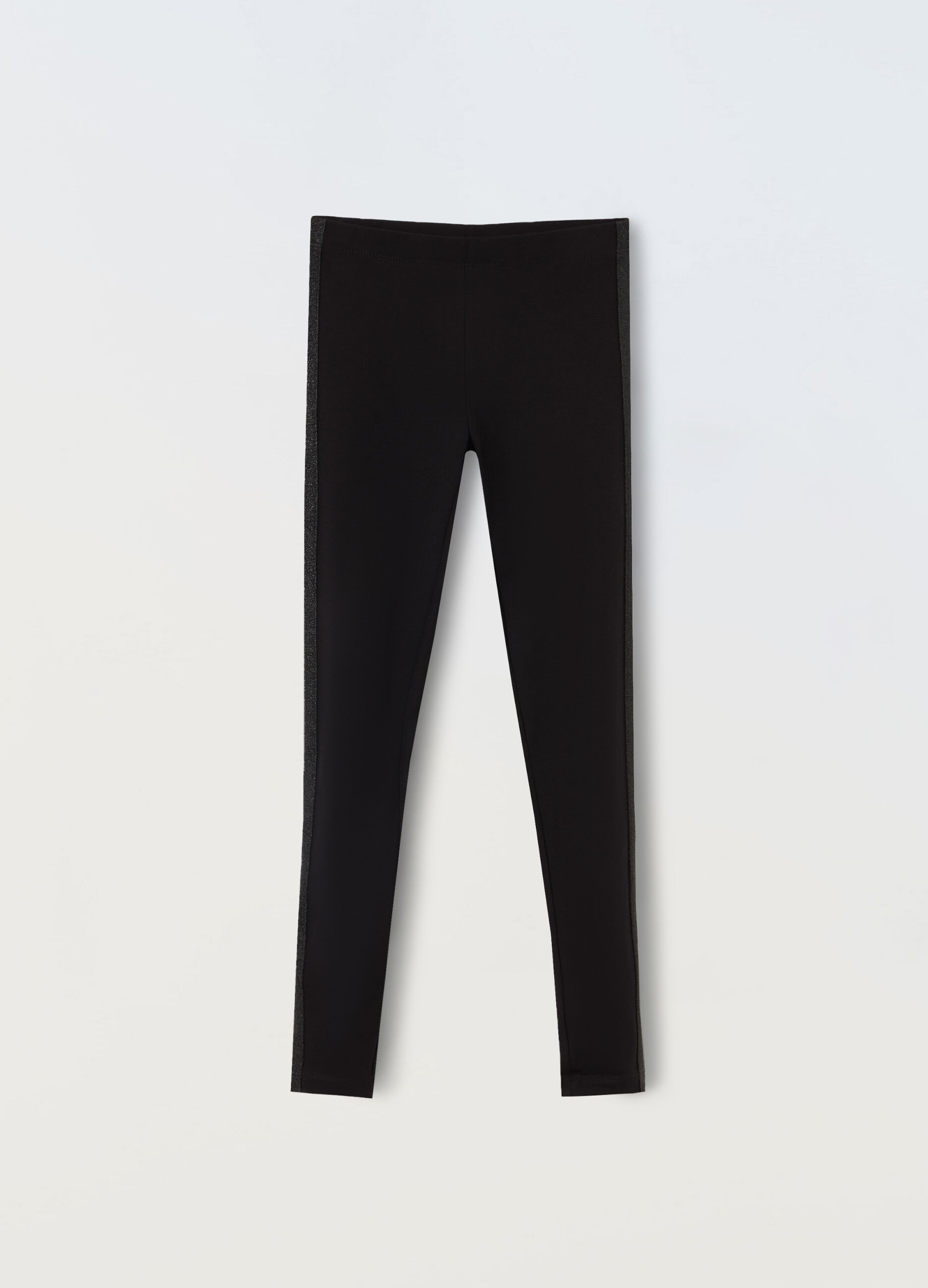 Leggings in cotone stretch ragazza_0