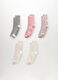 Pack 5 calze misto cotone donna_0