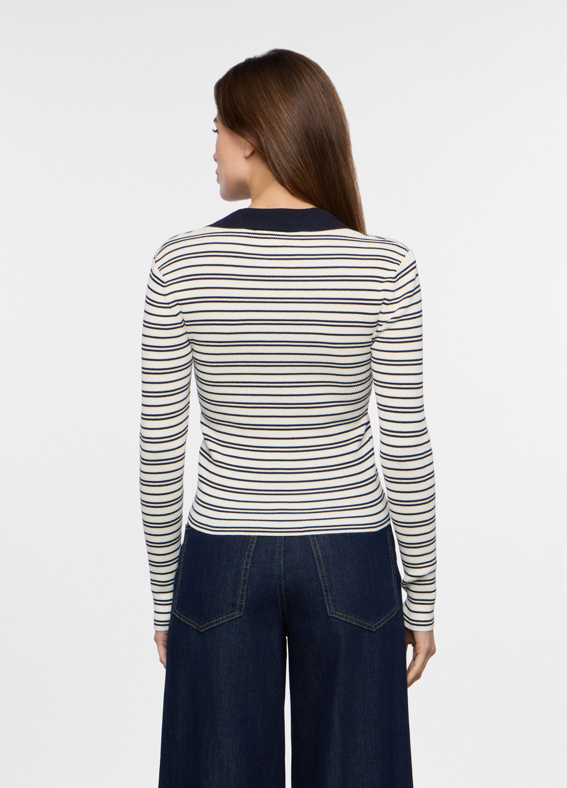 Tricot in costina misto viscosa donna_1