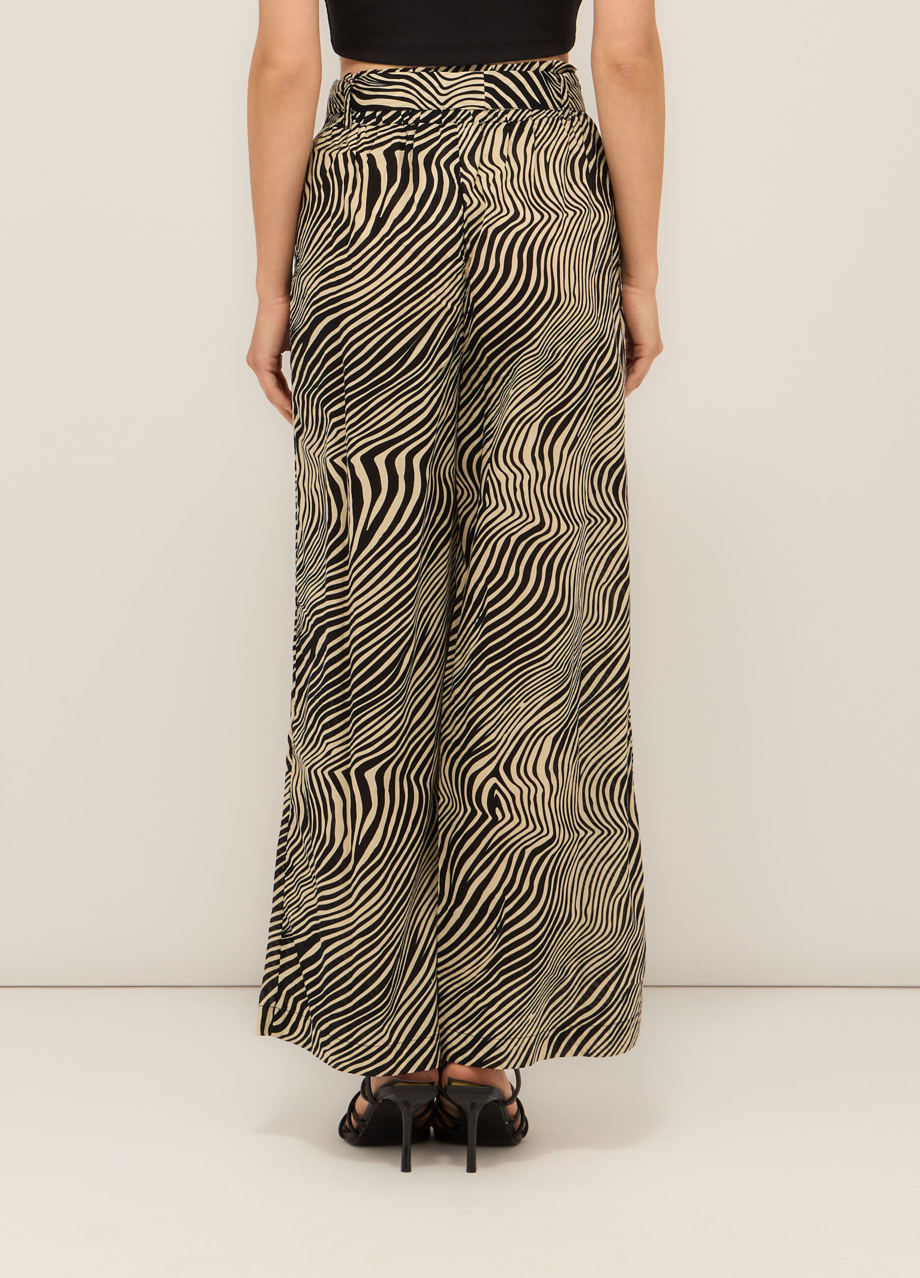 Pantaloni in puro cotone voile donna_1