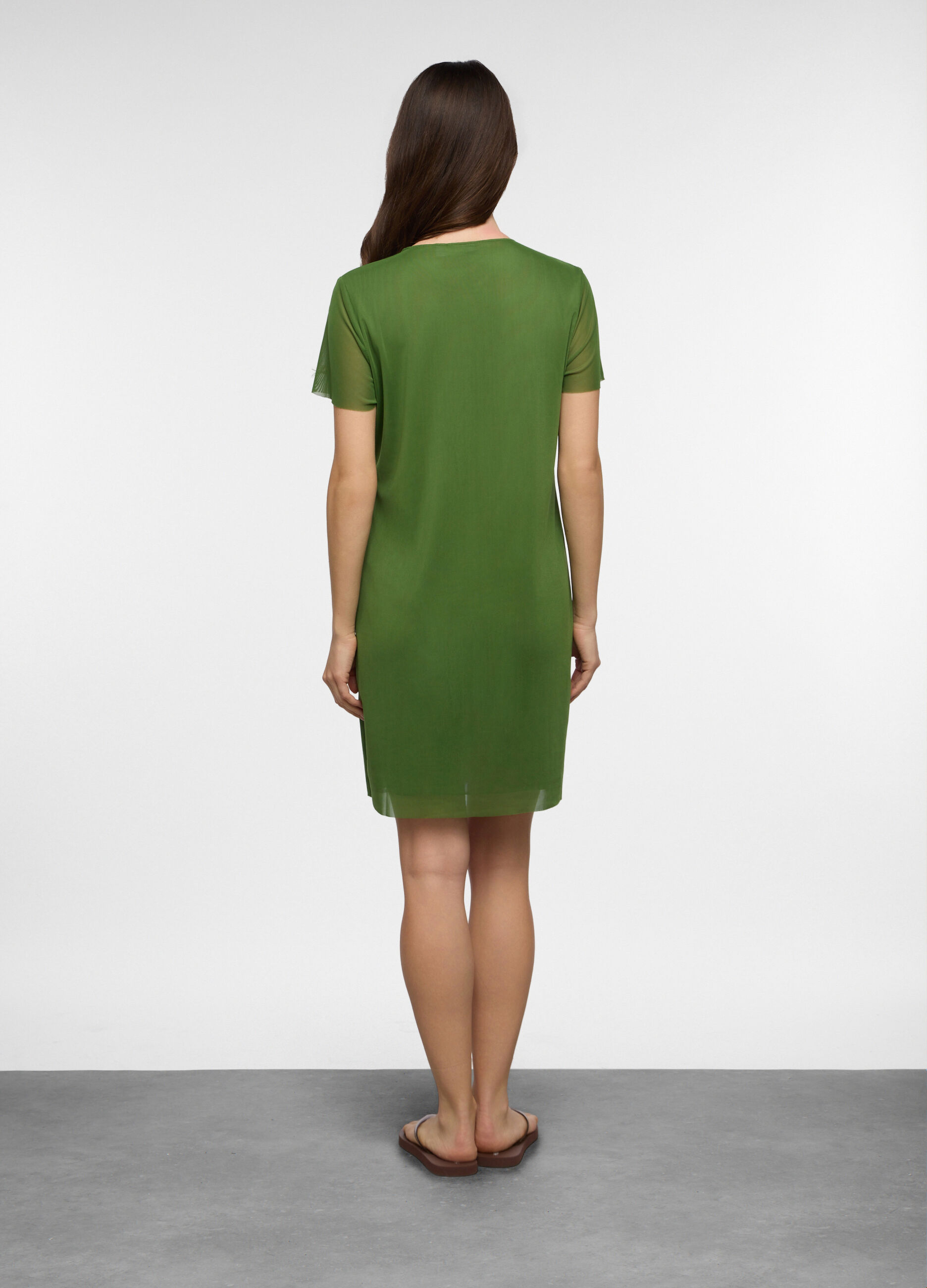 Copri costume maxi t-shirt stretch donna_1