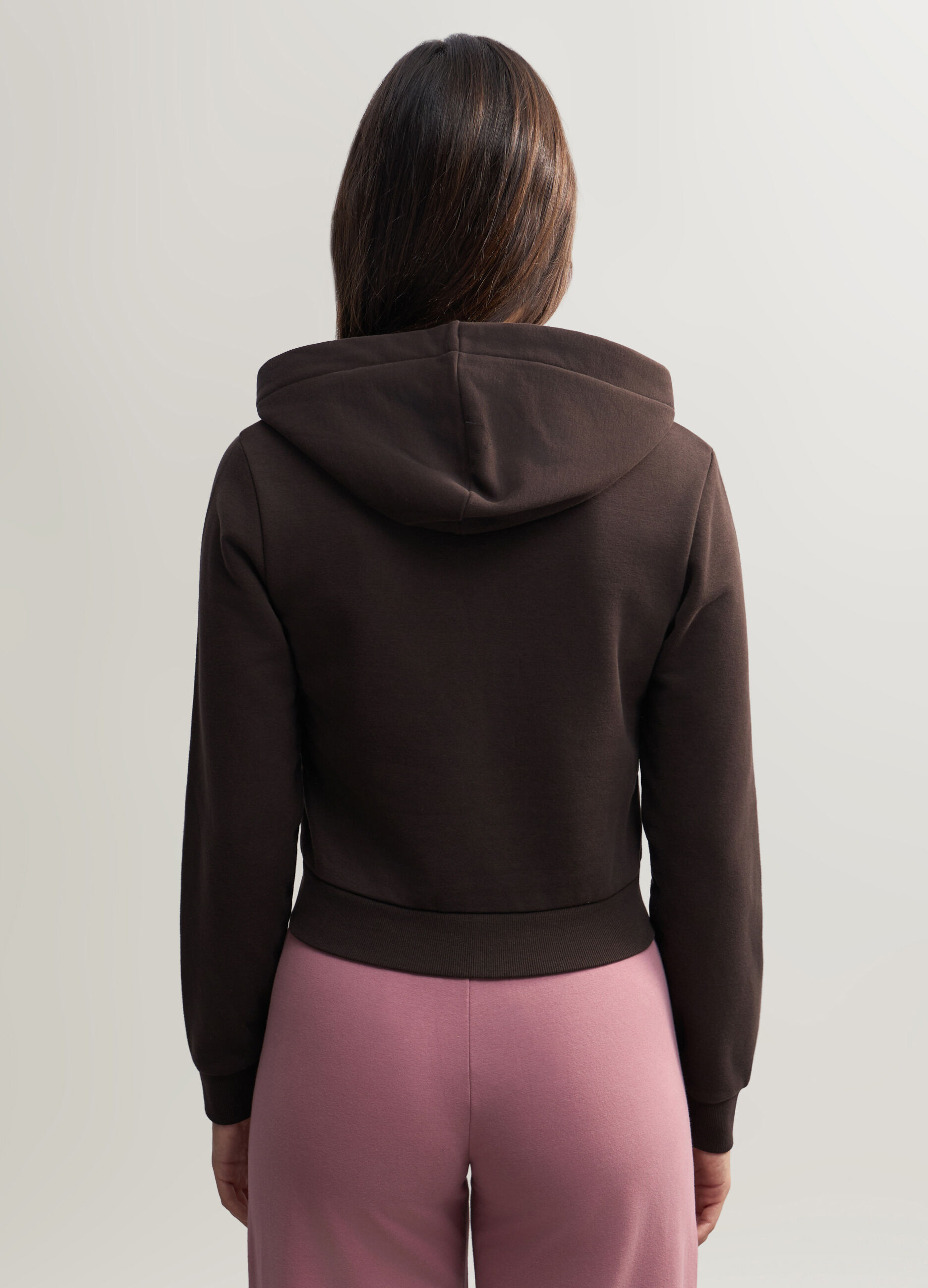 Felpa Fitted misto cotone donna_1