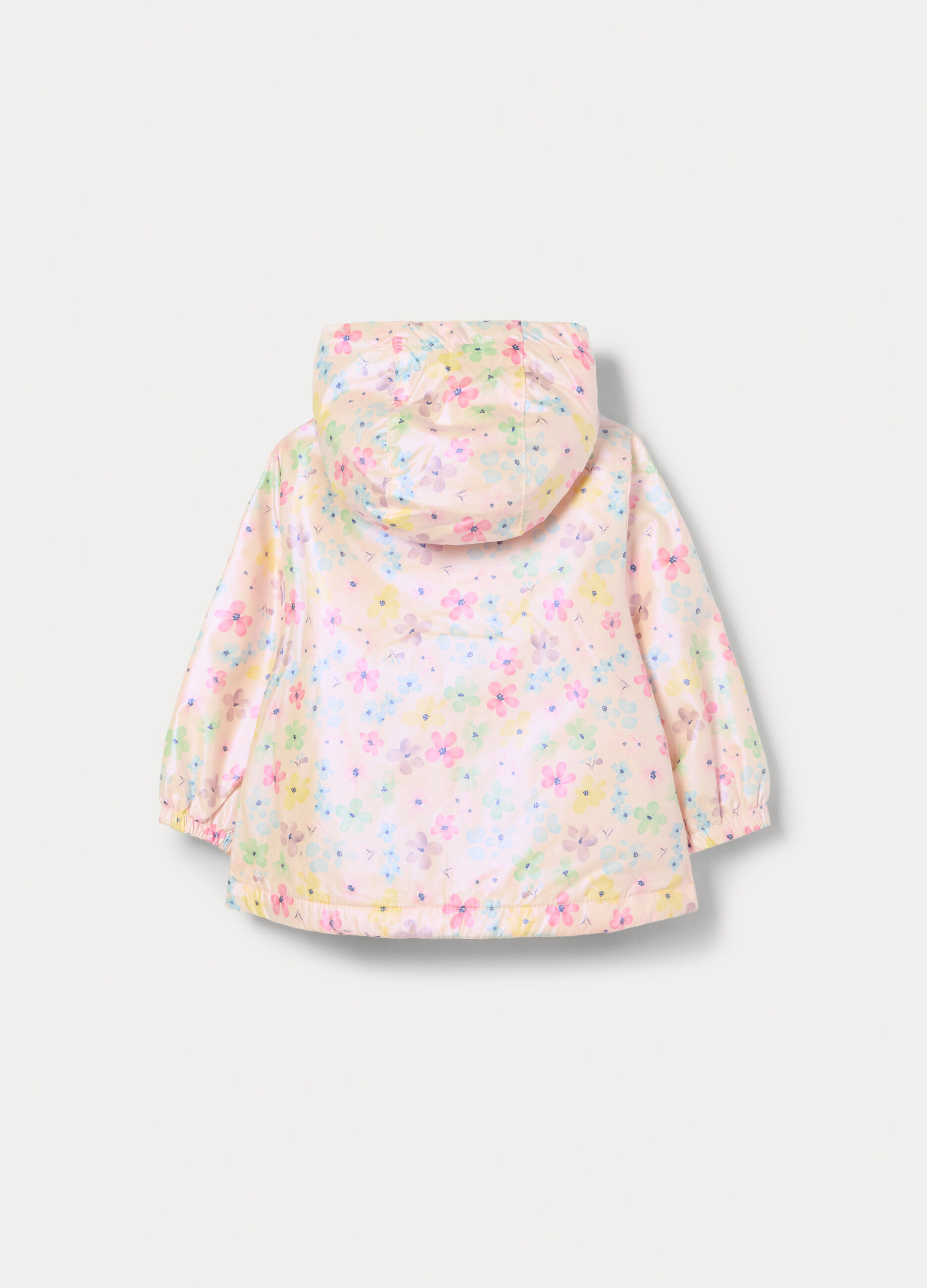 Giacca a vento con stampa bimba_1