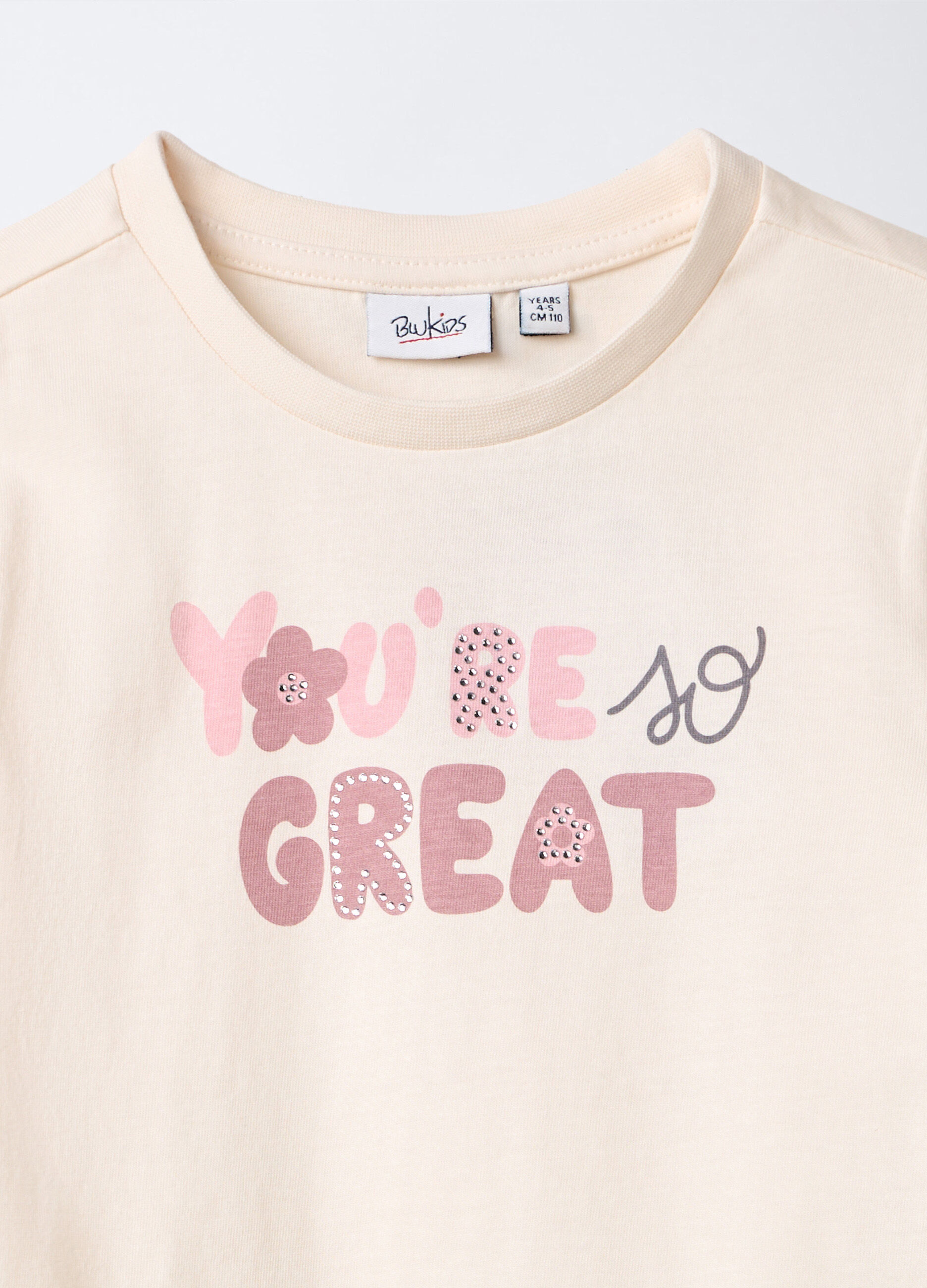 T-shirt in jersey di puro cotone bambina_2