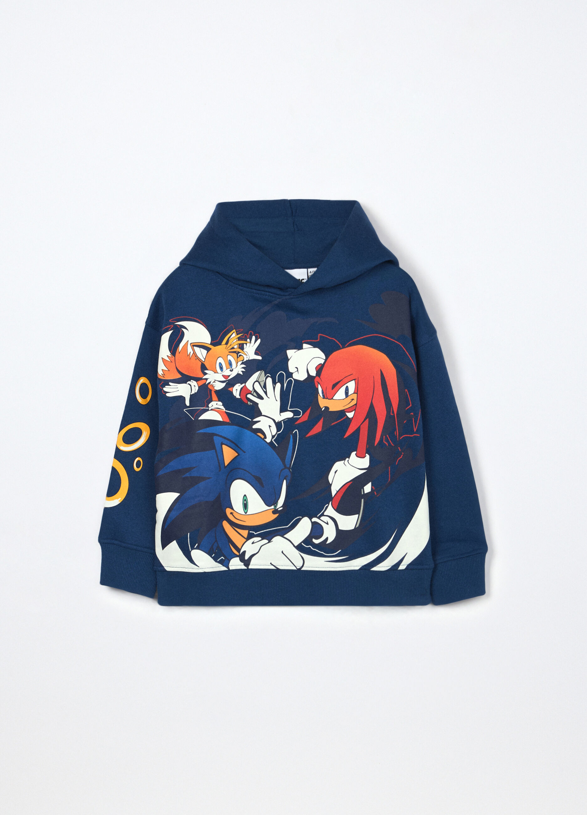 Felpa Sonic misto cotone bambino_0