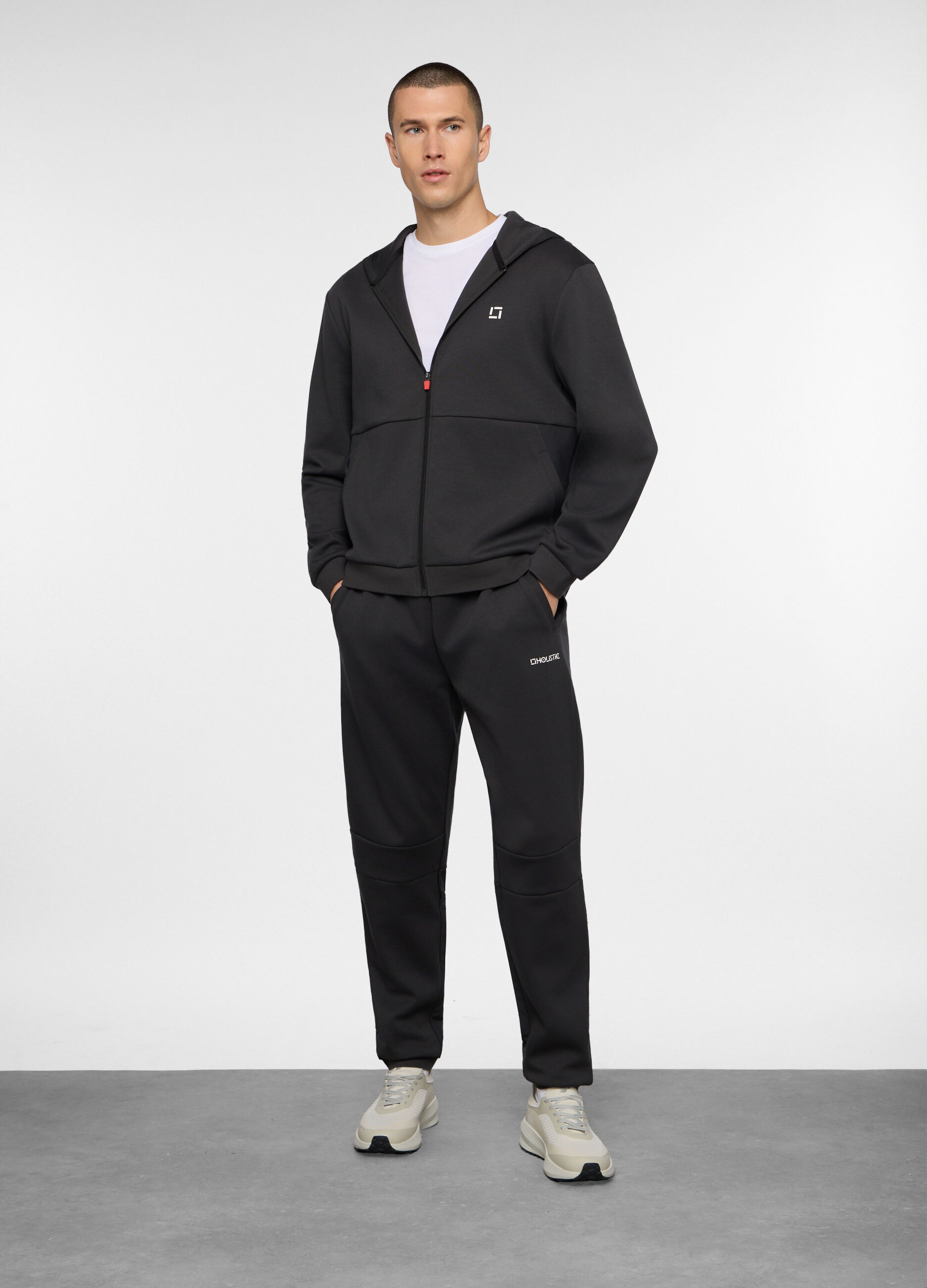 Jogger in interlock misto cotone uomo_0