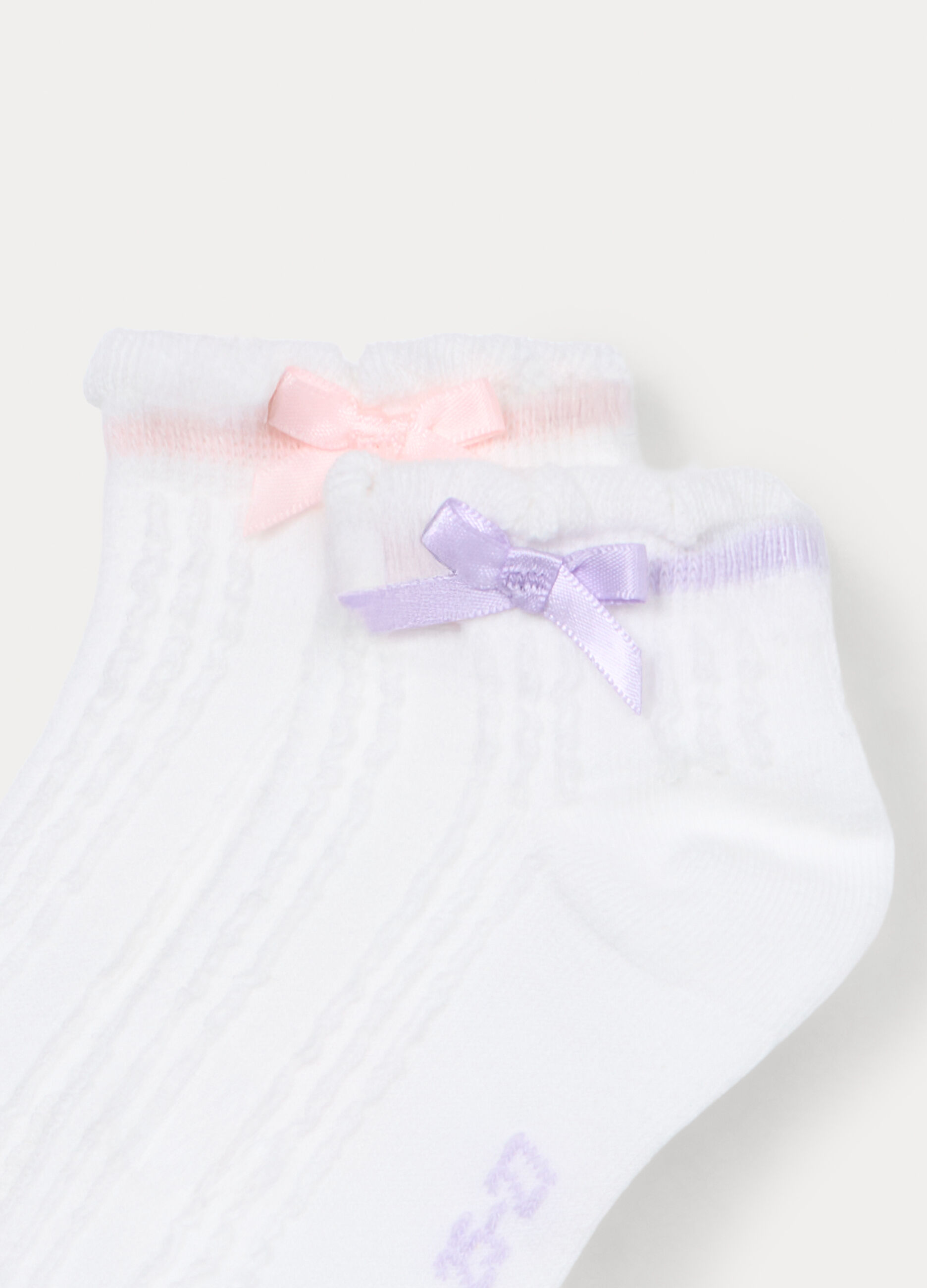 Pack 2 calze corte misto cotone _2